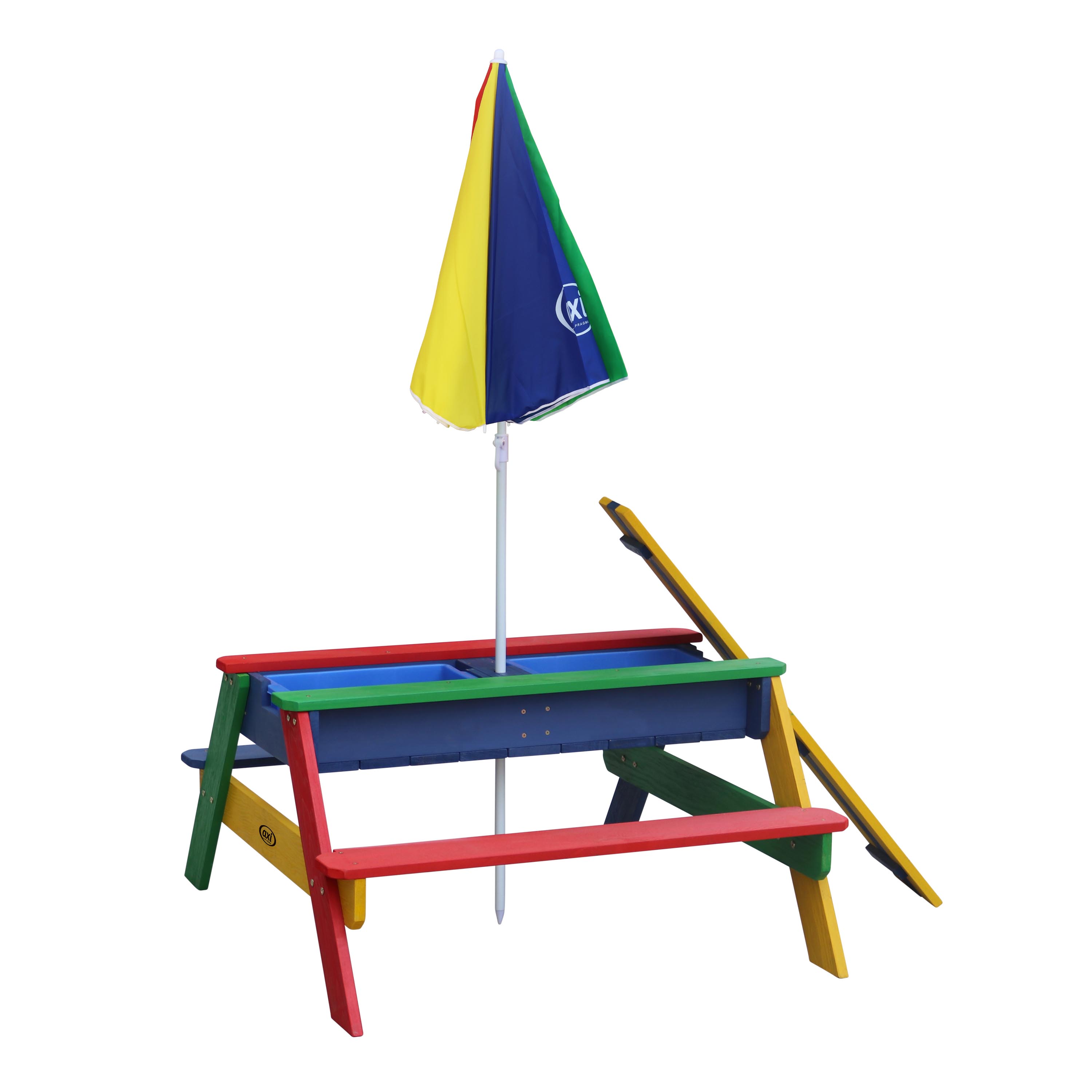 Nick Zand & Water Picknicktafel Regenboog - Parasol Regenboo