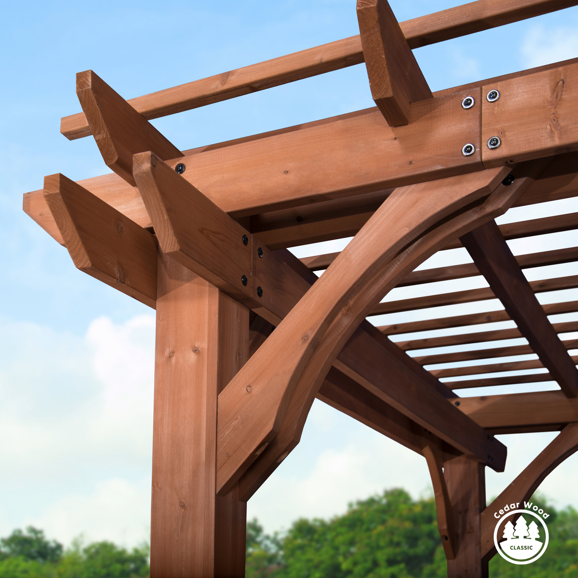 Backyard Discovery Pergola 305x426cm Wood