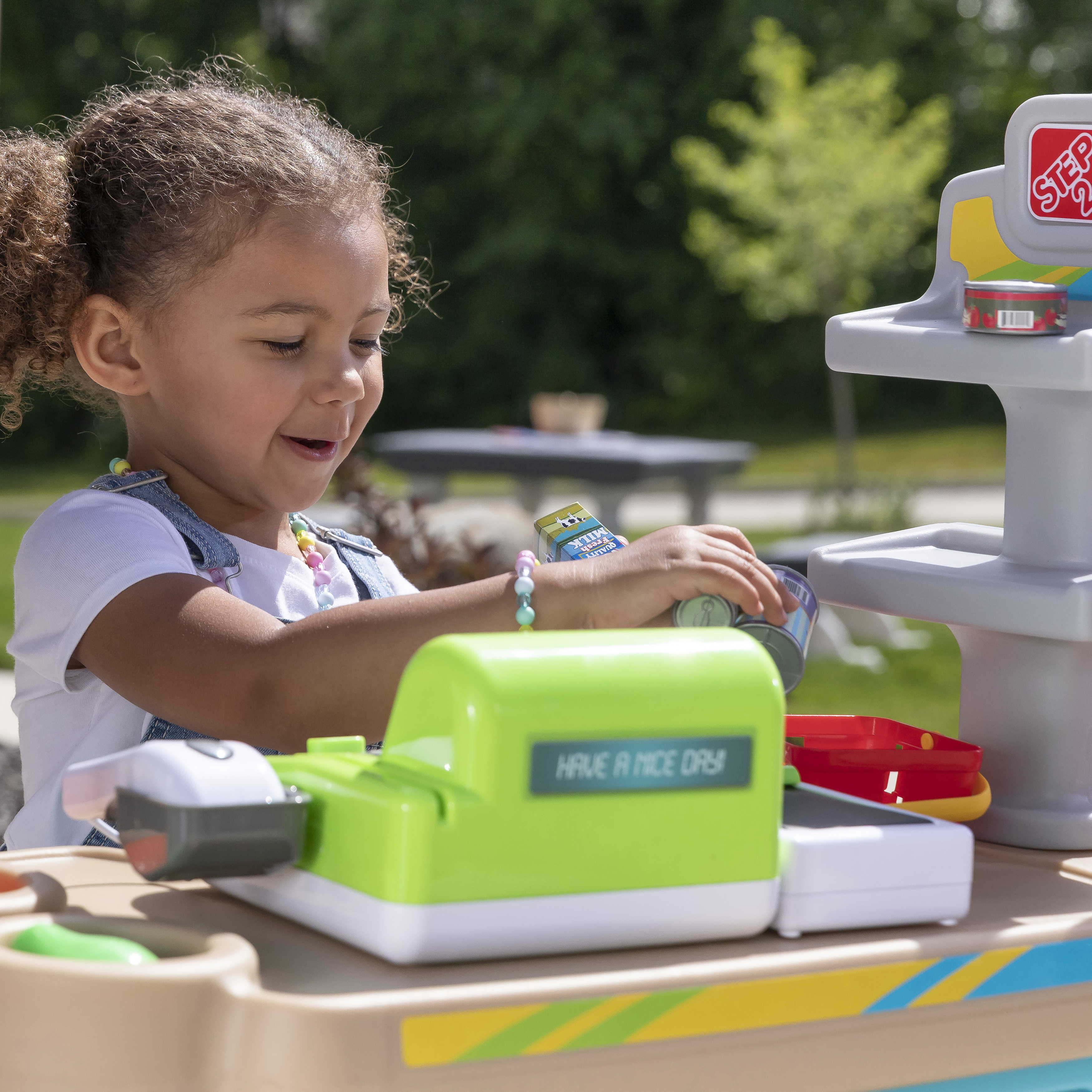 Stop & Go Marchande Enfant avec accessoires