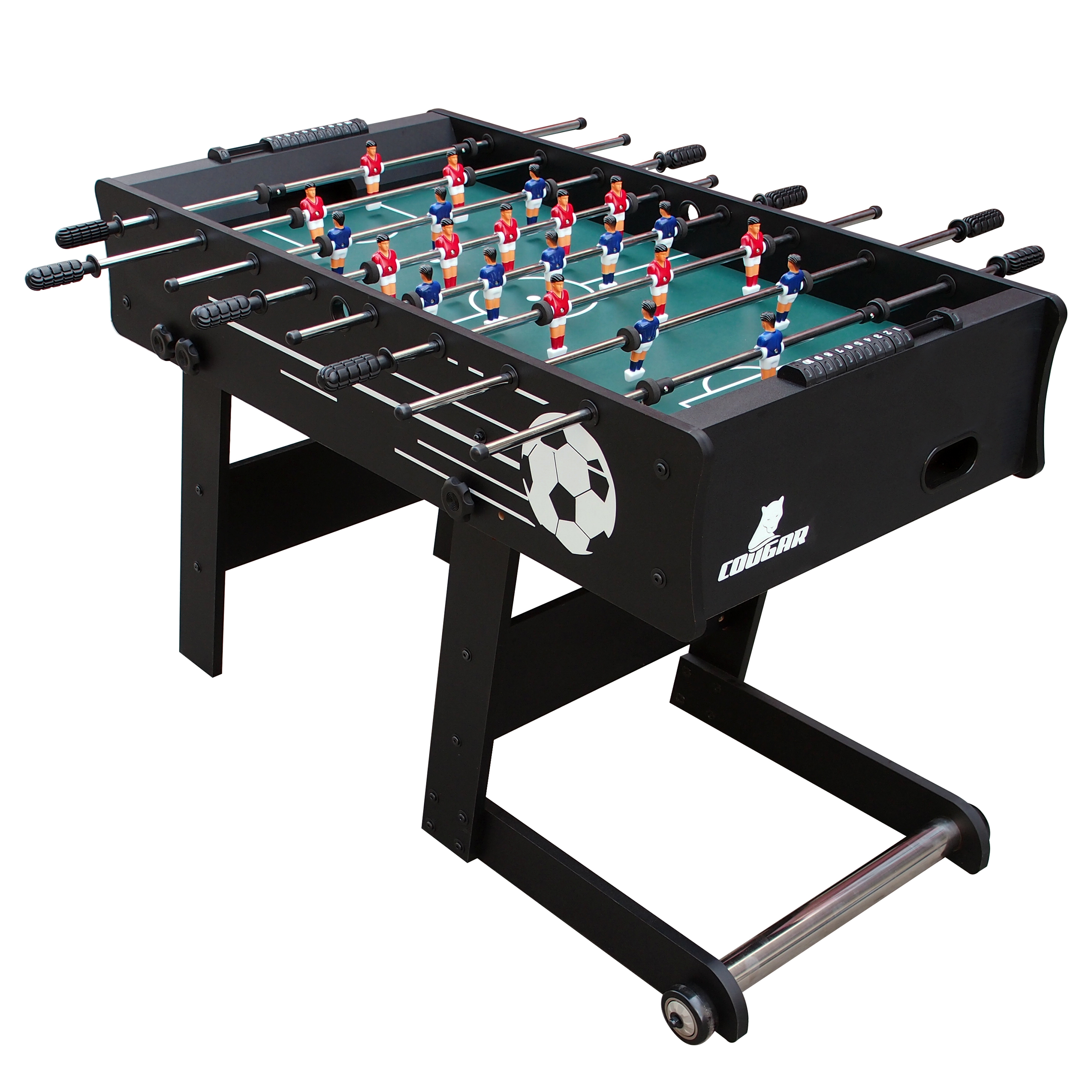 Scorpion Kick opklapbare Voetbaltafel Zwart