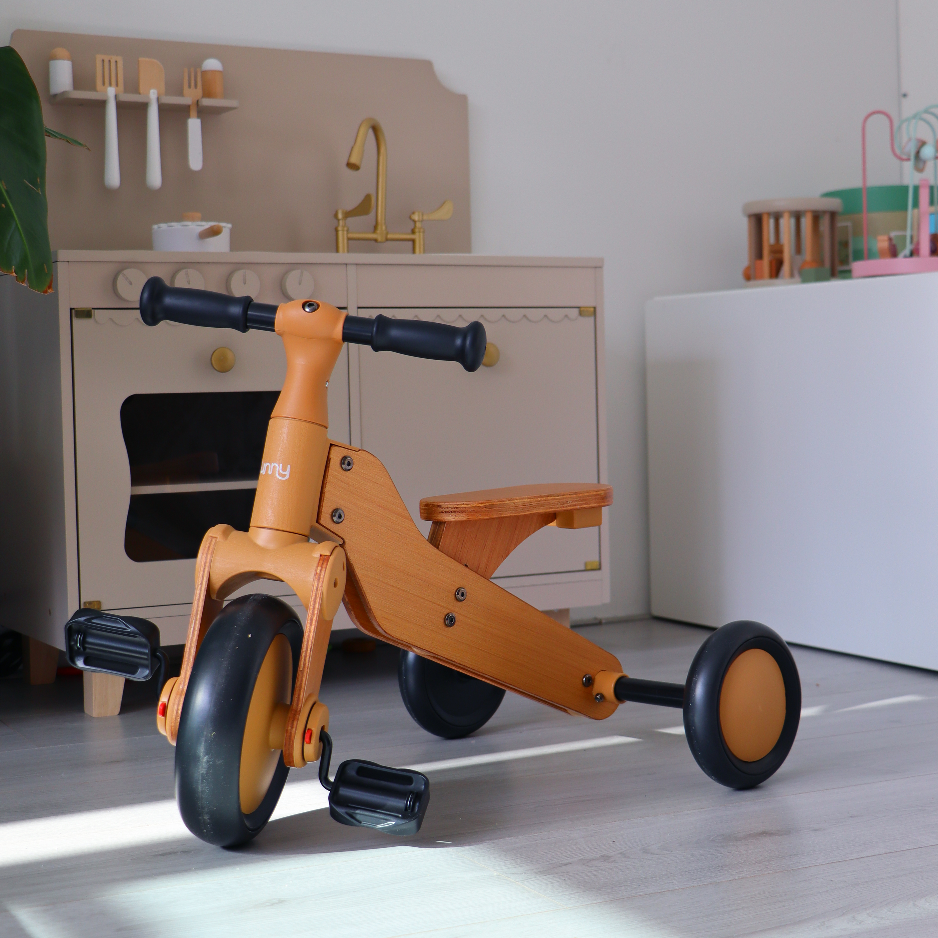 Walker 2-in-1 Houten Loopfiets 1000