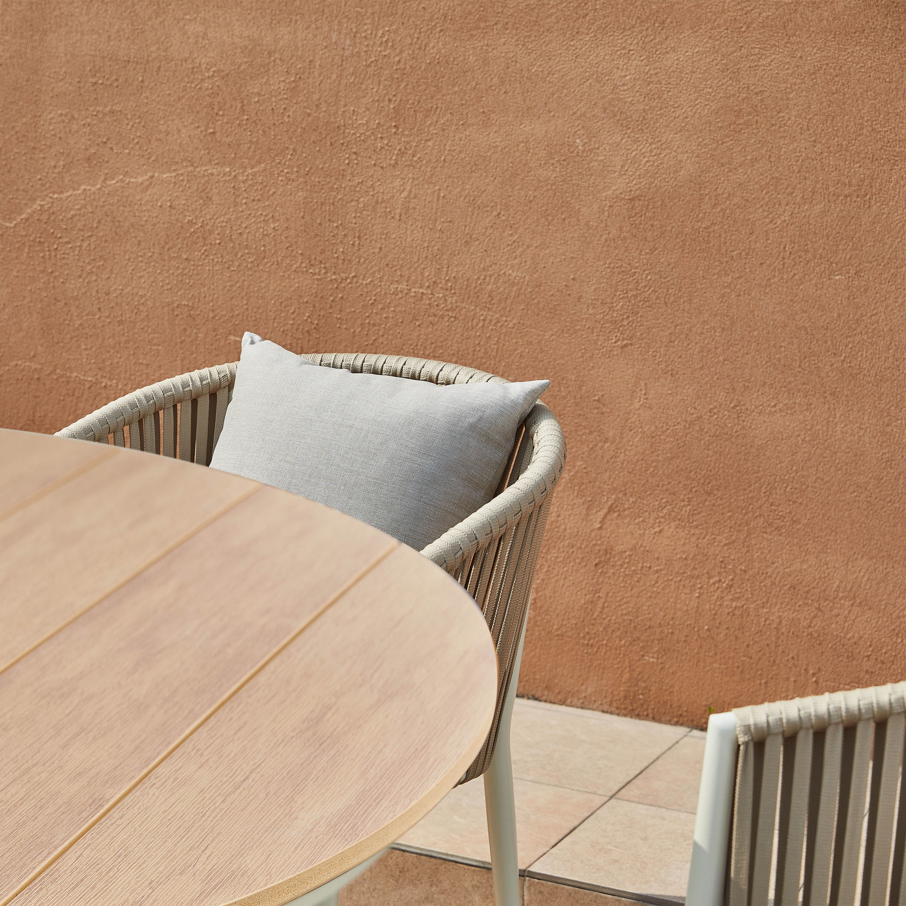 Jay set - incl. 6 pcs Faye chair - Beige