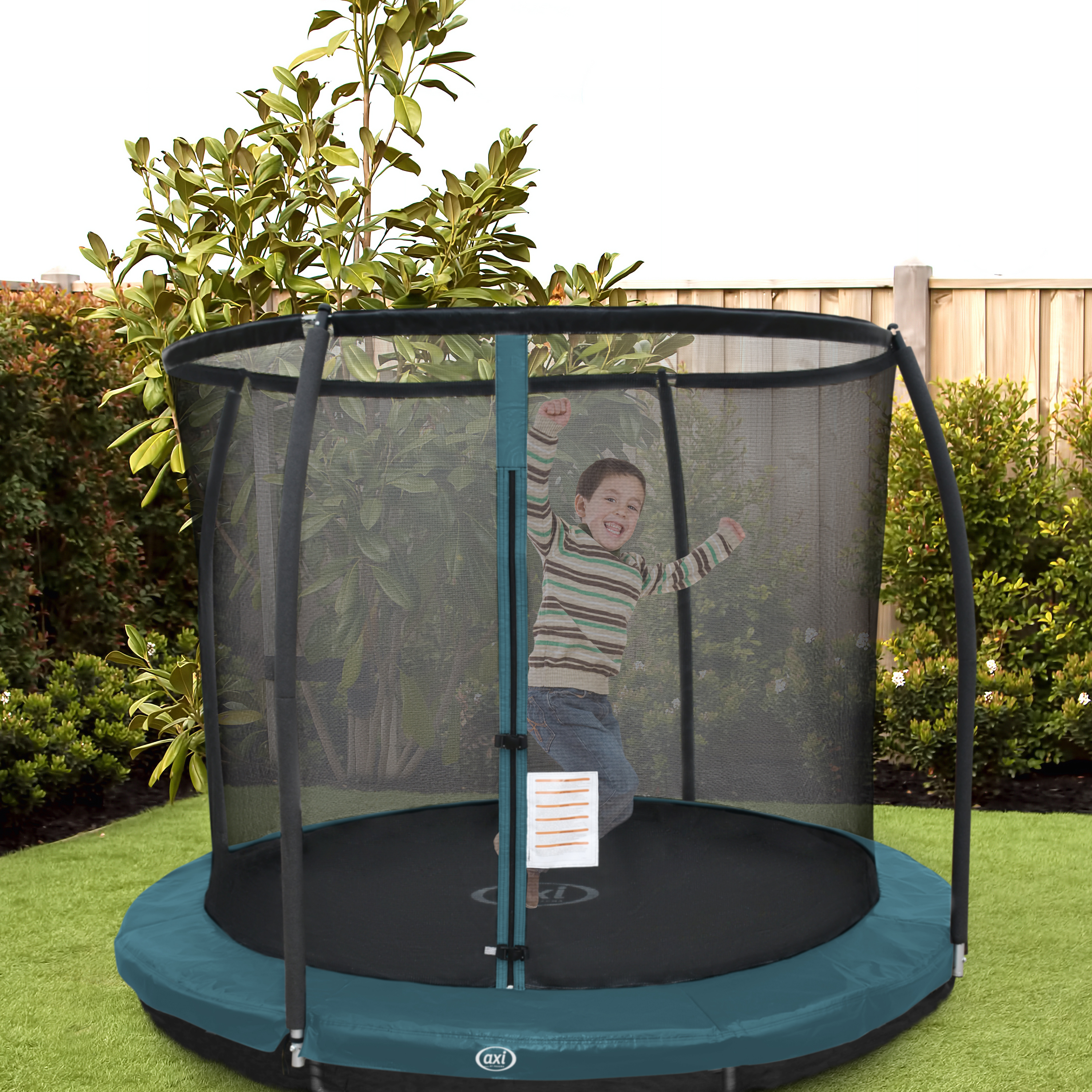 Boston Trampoline 8ft - Inground & onground - Groen