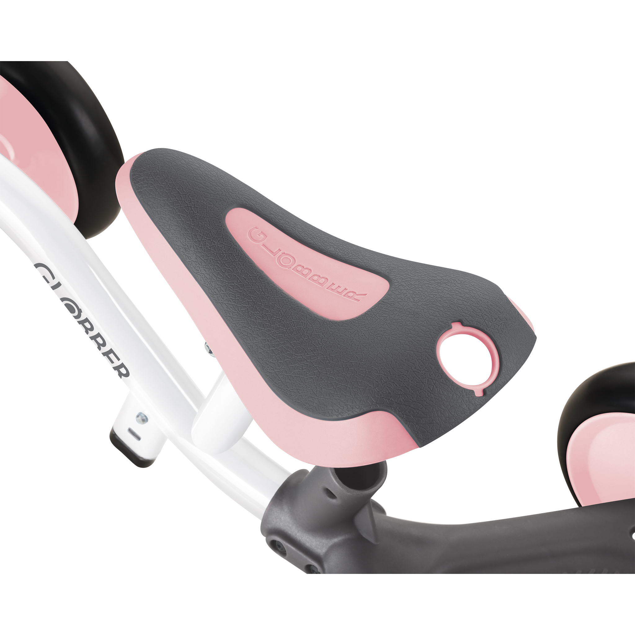 Learning Bike 3-in-1 Learning bike White Pastel Pink Learning Bike 3-in-1 Learning bike White Pastel Pink
