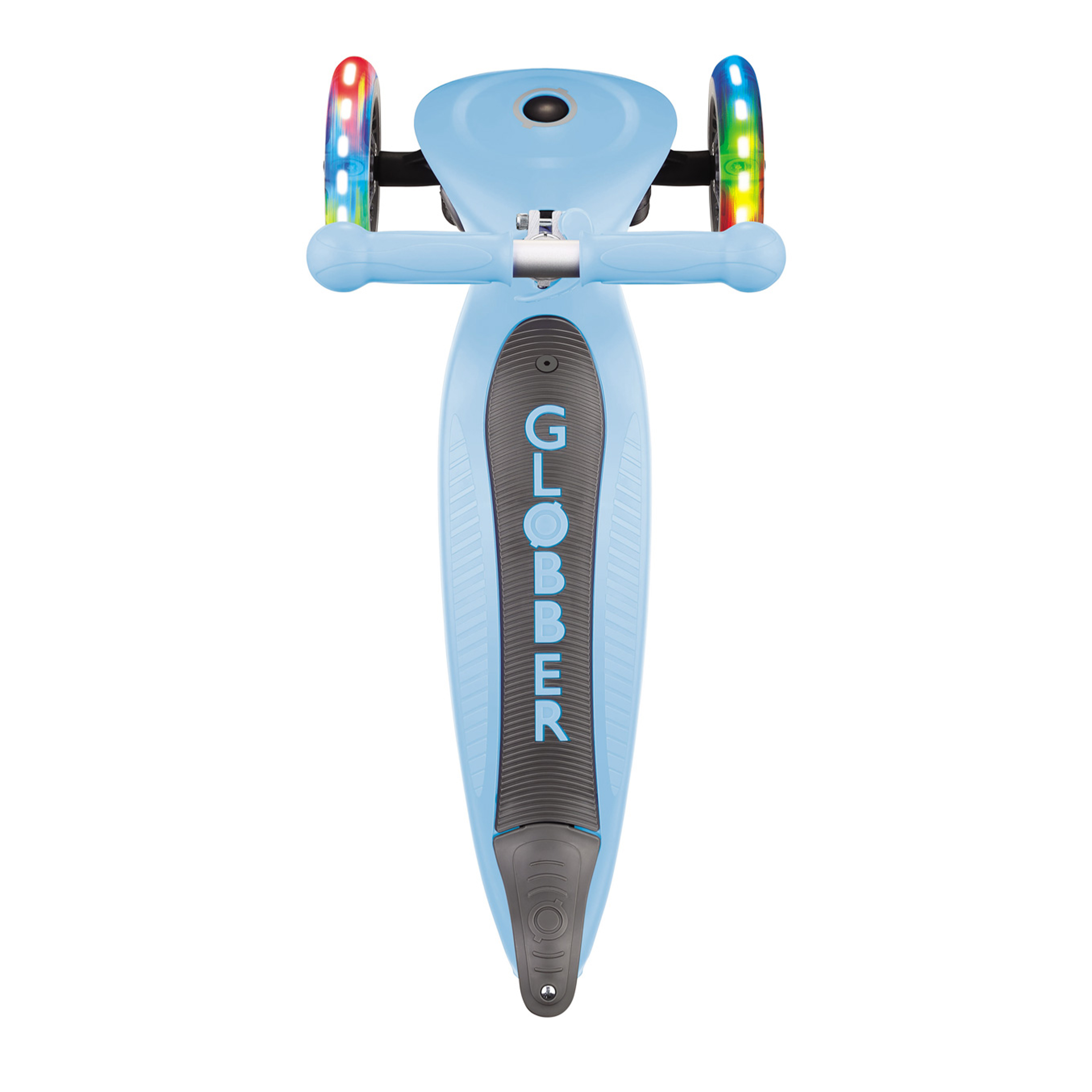 Go Up Foldable Plus Lights 3-in-1 Scooter Pastel Blue