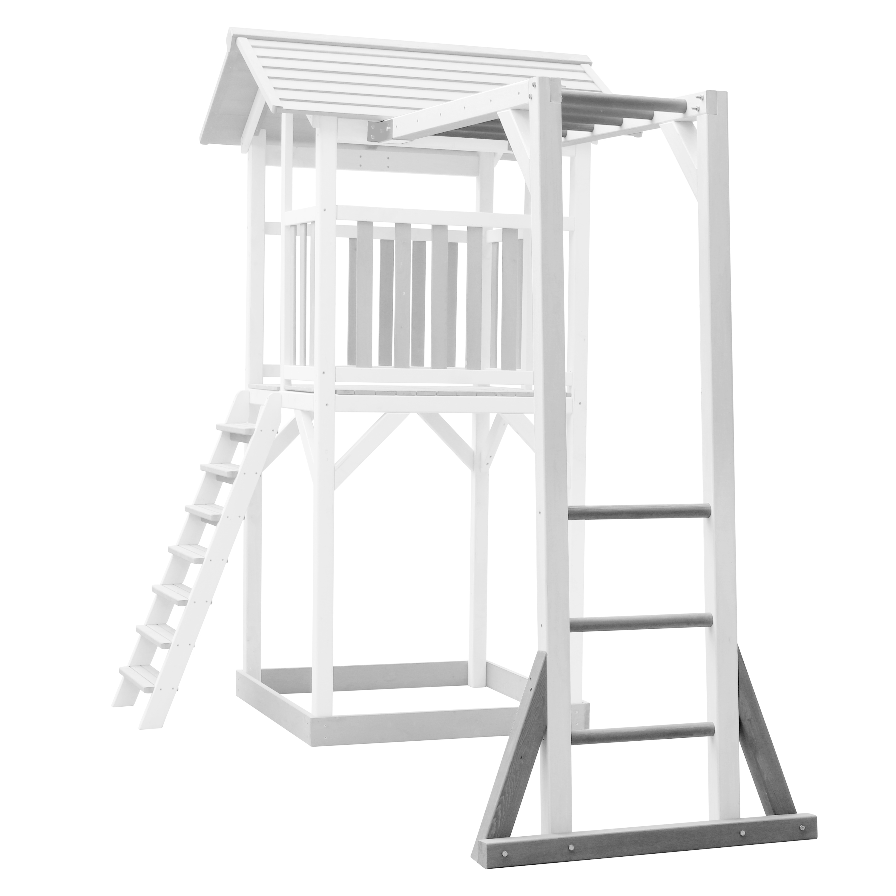 Beach Tower Klimrek Grijs/wit