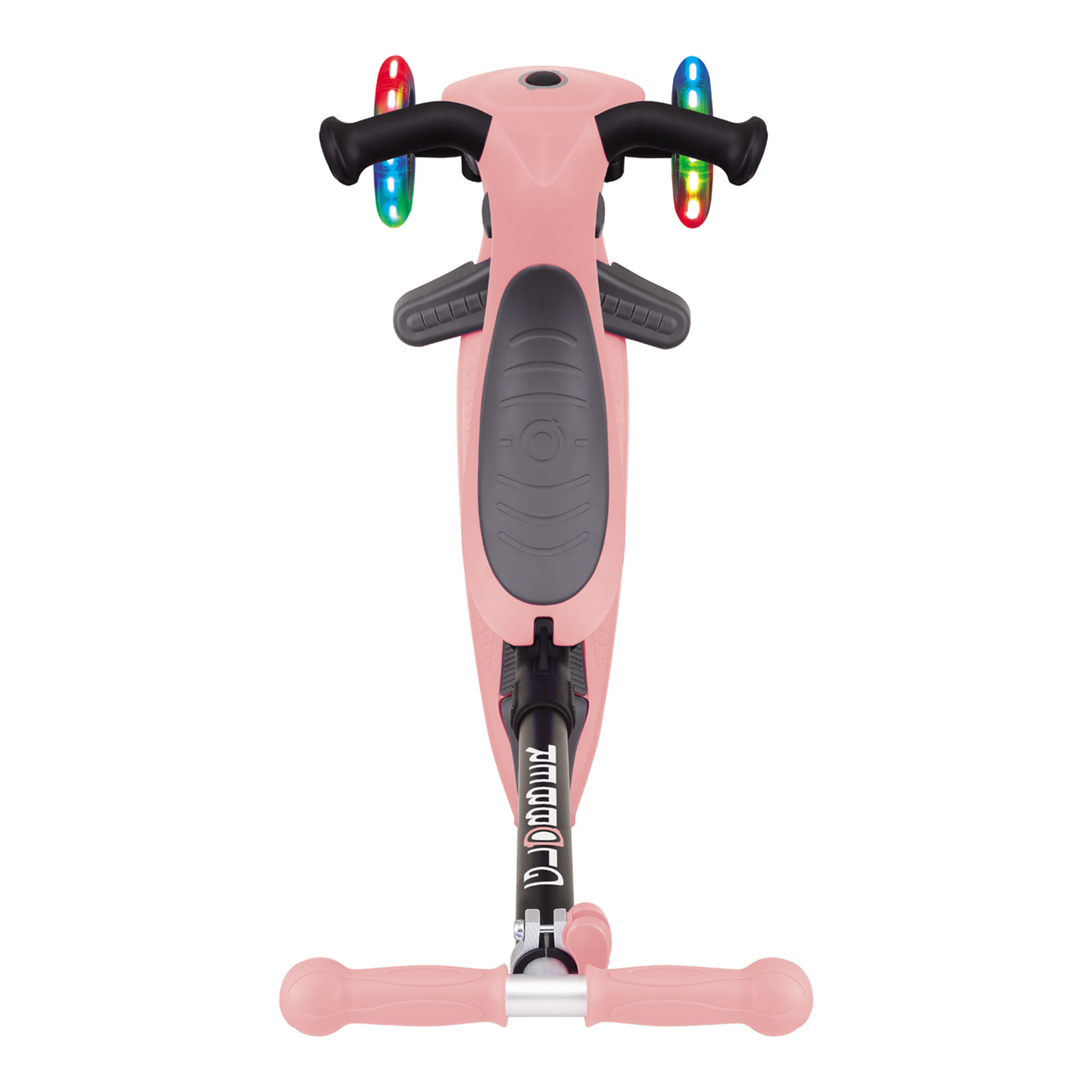 Go Up Foldable Plus Lights 3-in-1 Scooter Pastel Pink