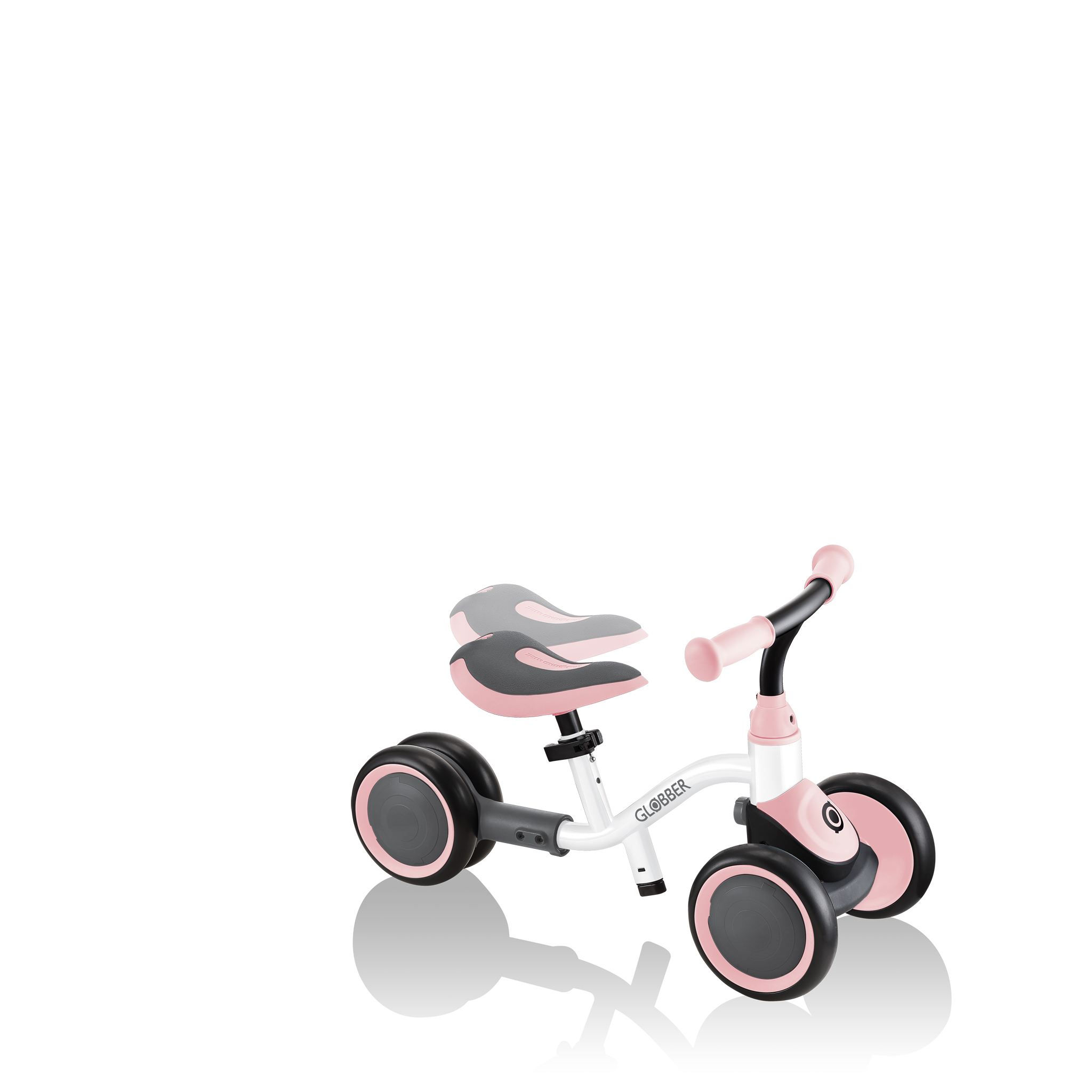Learning Bike 3-in-1 Learning bike White Pastel Pink Learning Bike 3-in-1 Learning bike White Pastel Pink