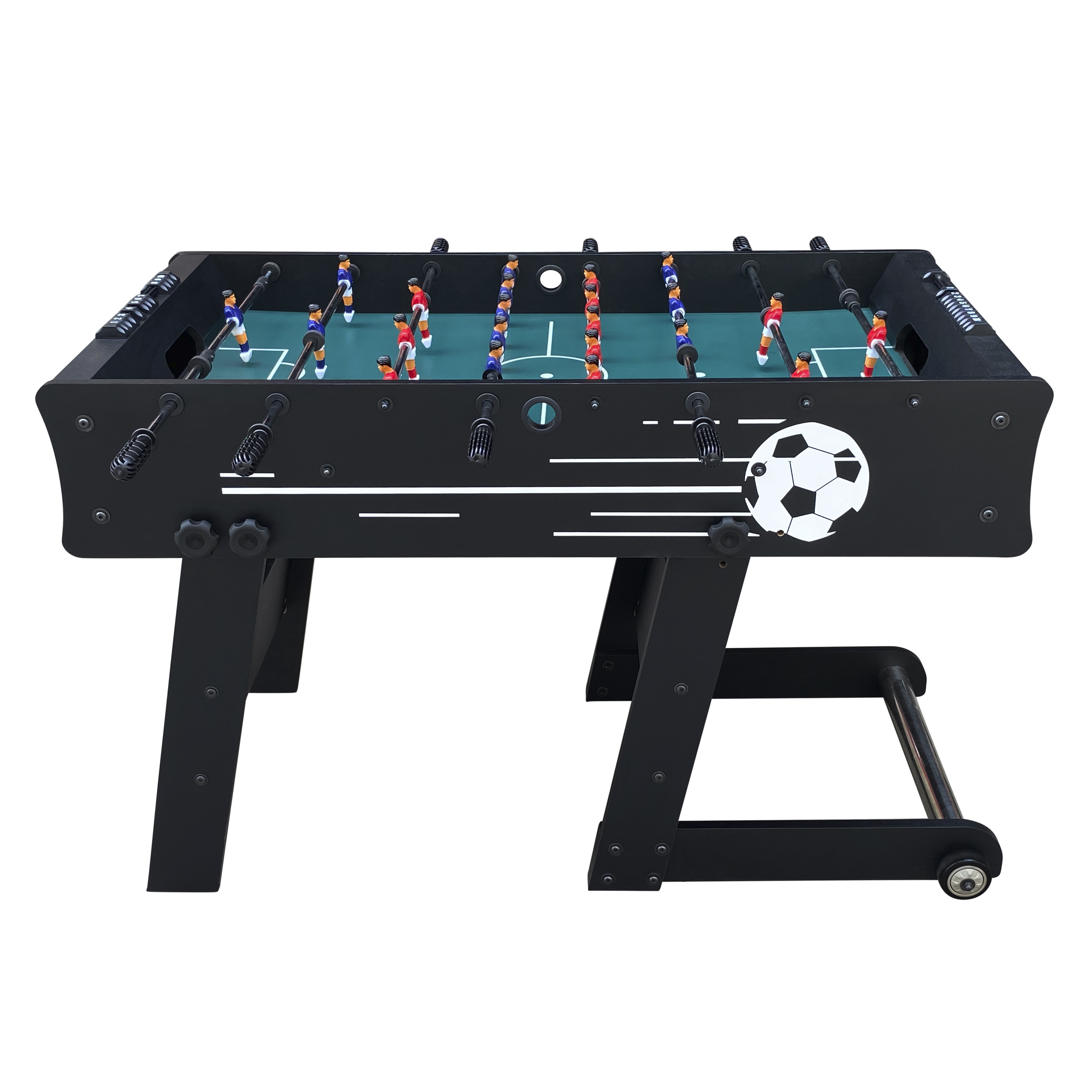Scorpion Kick TS opklapbare Voetbaltafel Zwart