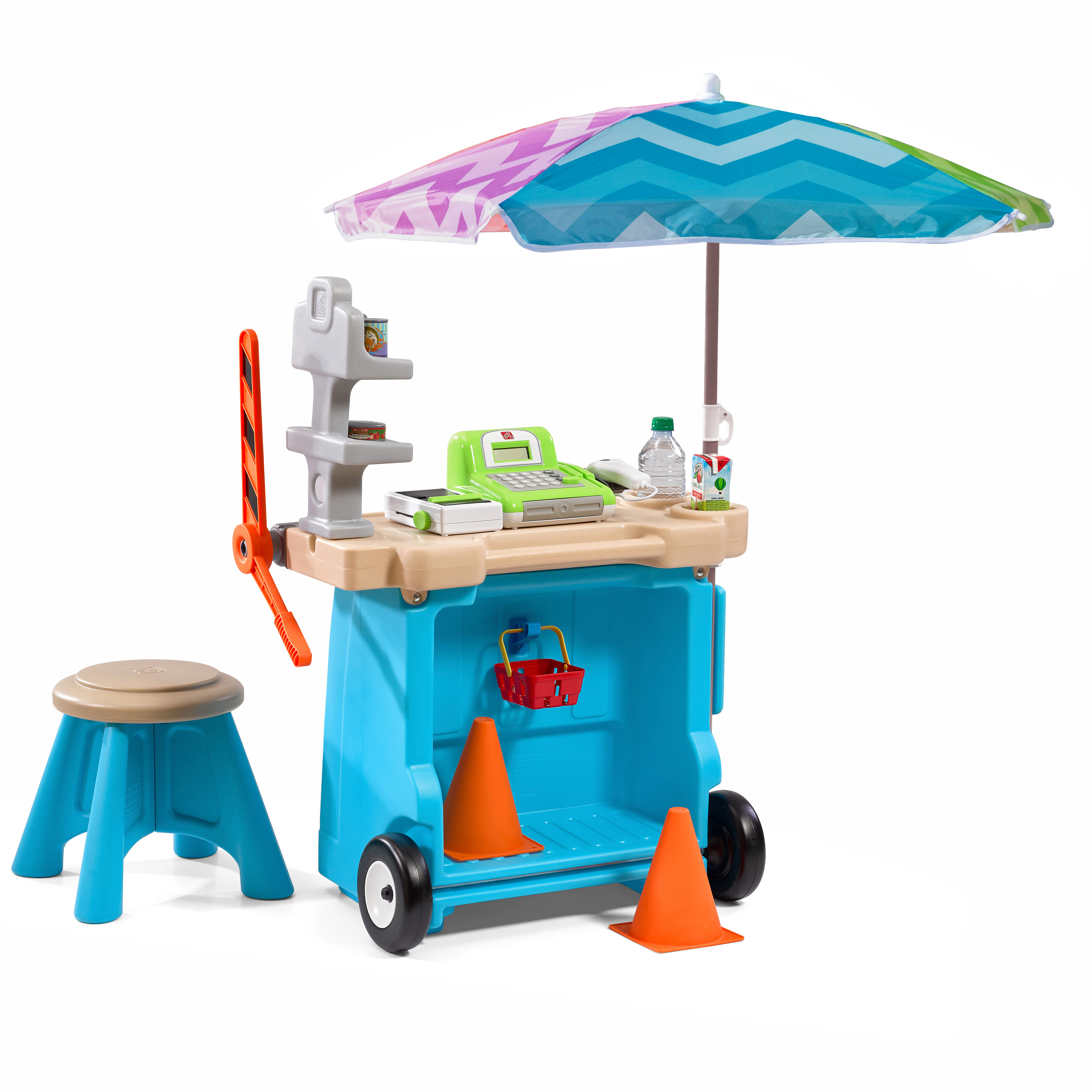 Stop & Go Marchande Enfant avec accessoires Stop & Go Marchande Enfant avec accessoires