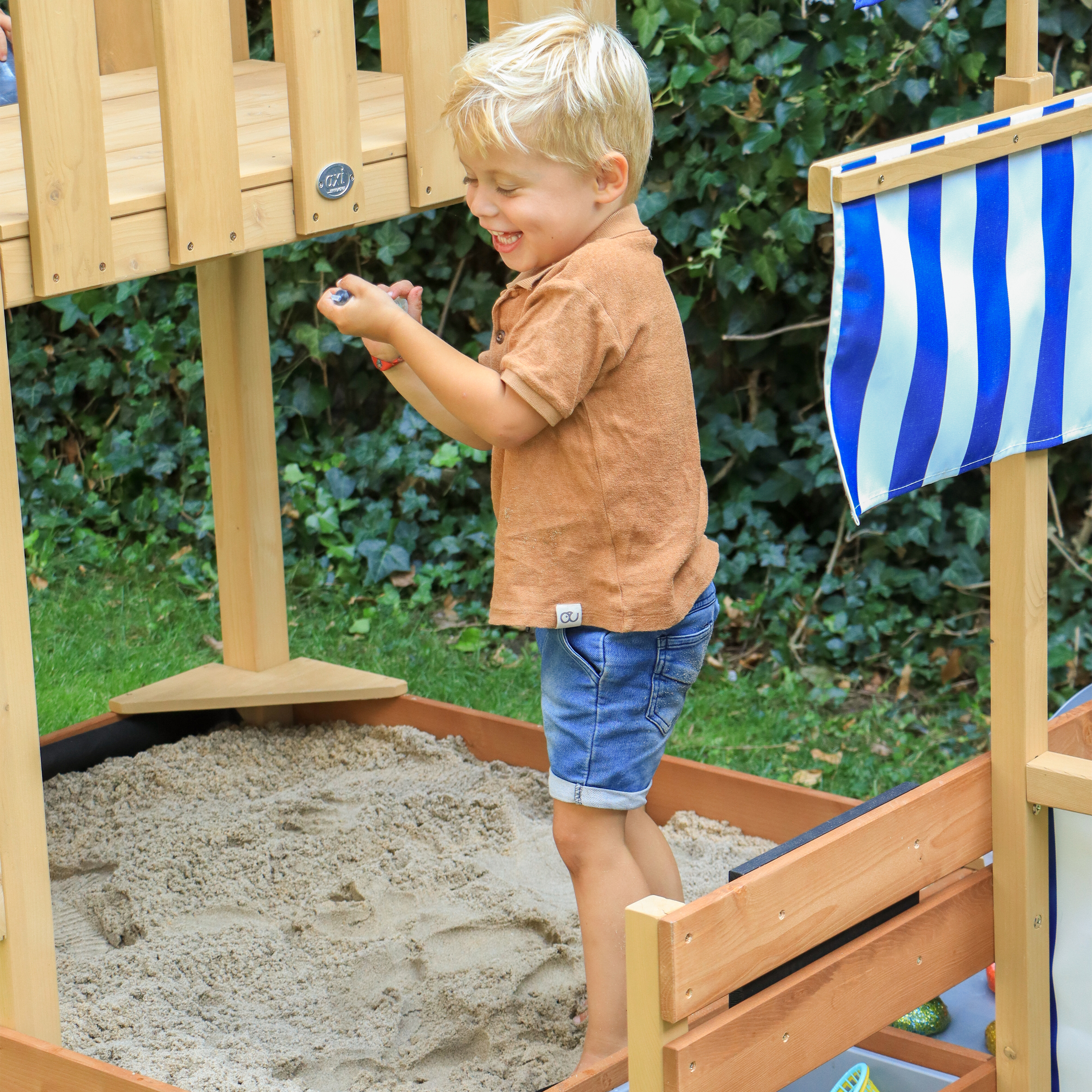 AXI Vicky Speeltoren - Blauwe glijbaan