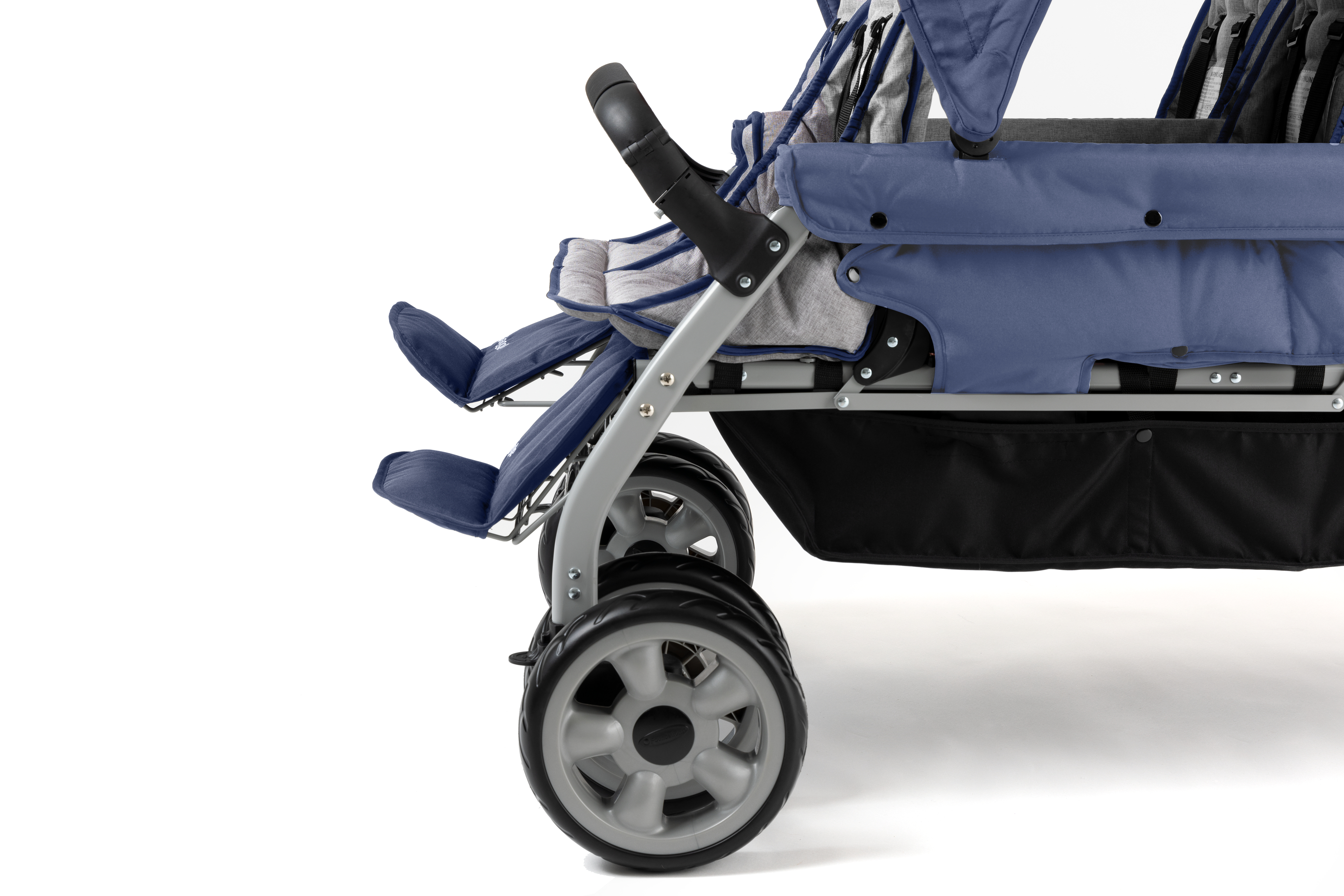 Jamboree 6 Seat Folding Stroller blue