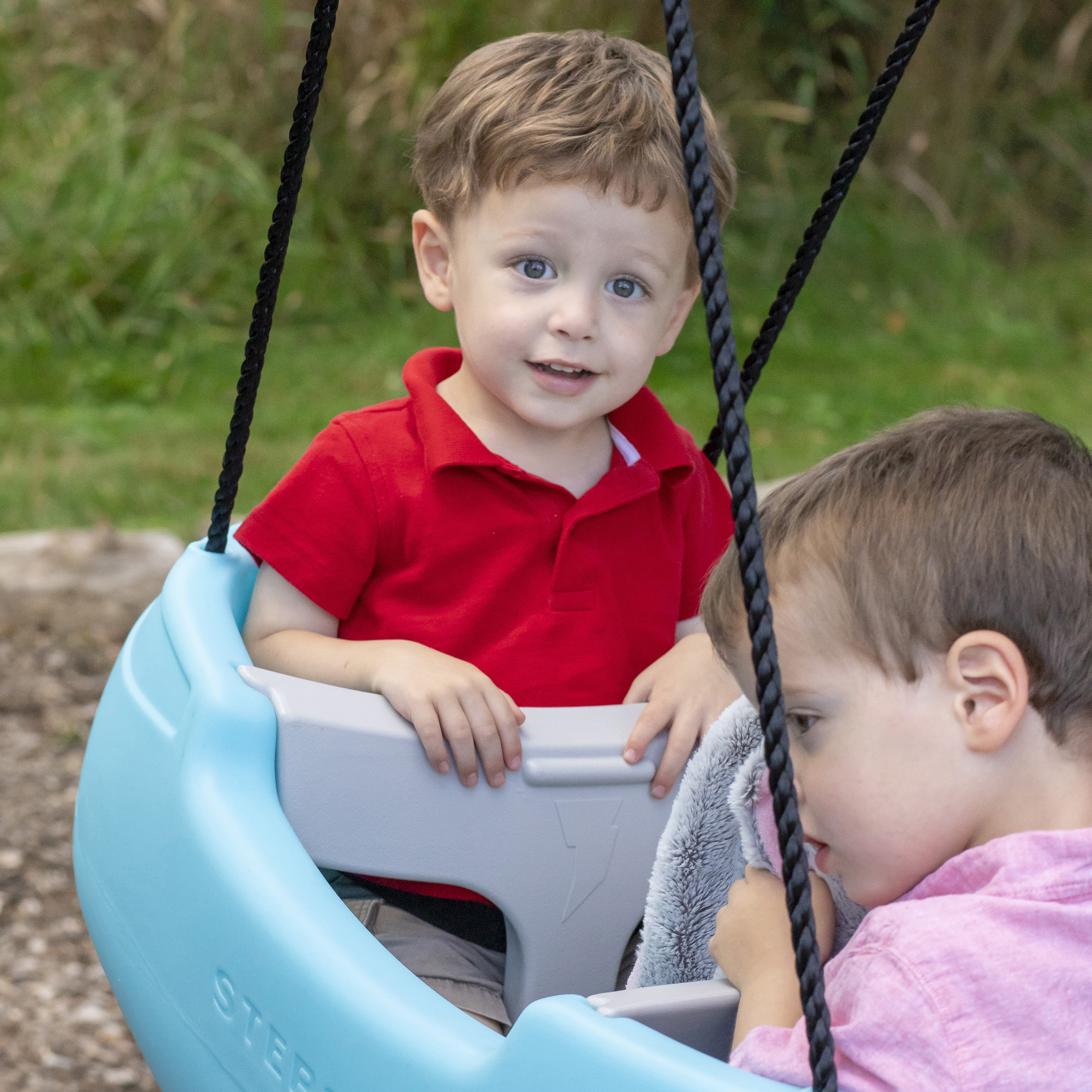 Rocket Swing for Two - Bleu