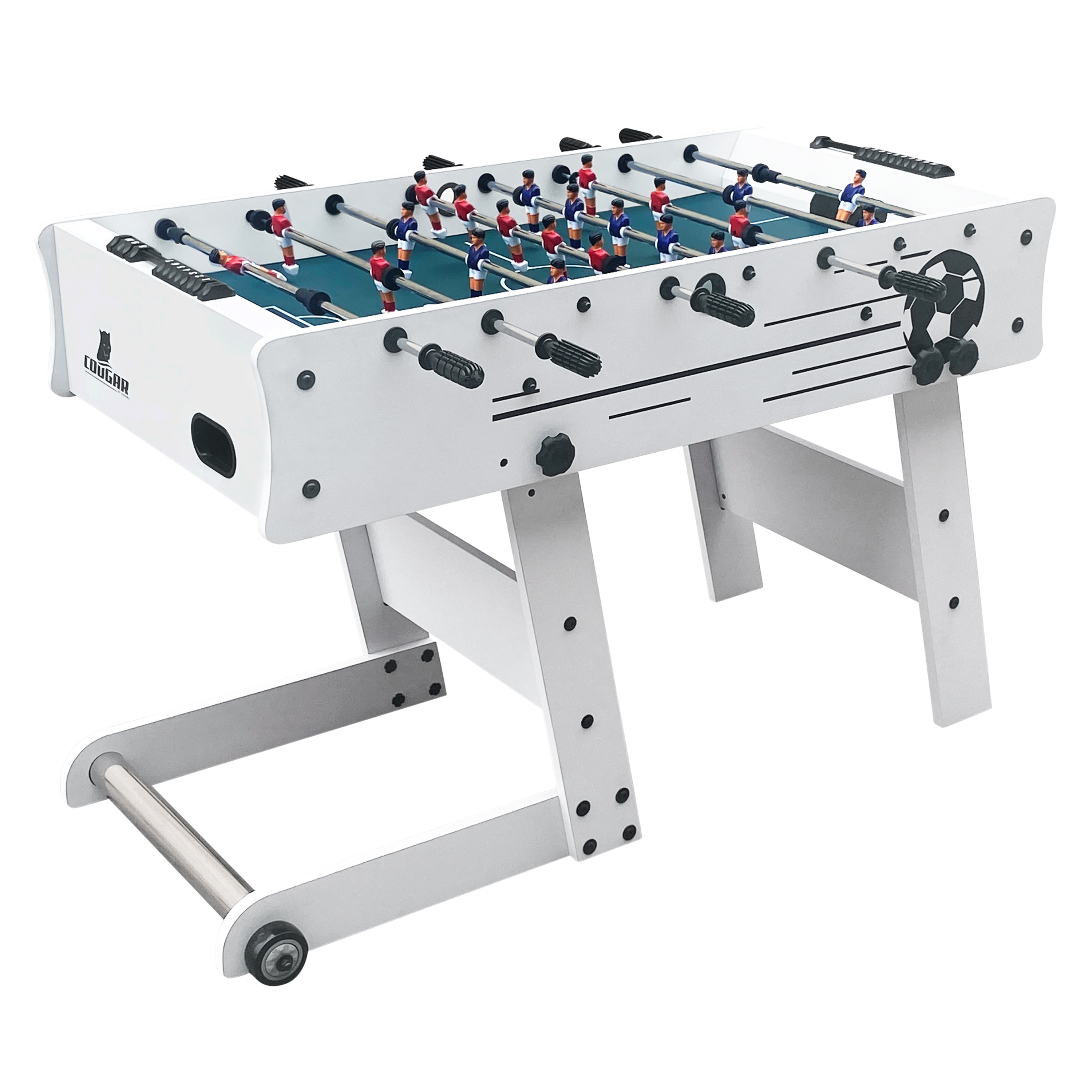 Scorpion Kick TS opklapbare Voetbaltafel Wit