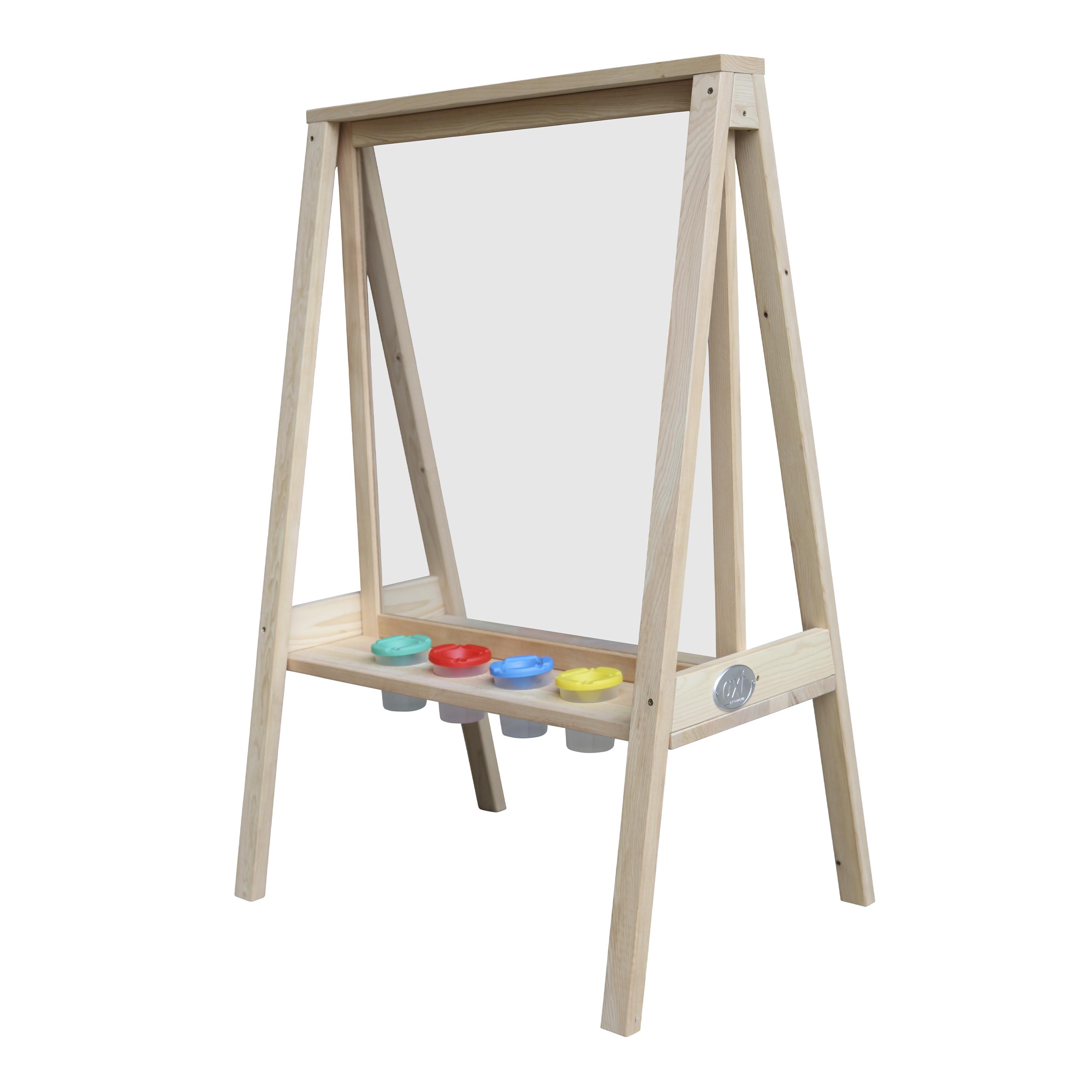 Eric Activity Easel Natural Brown Eric Activity Easel Natural Brown