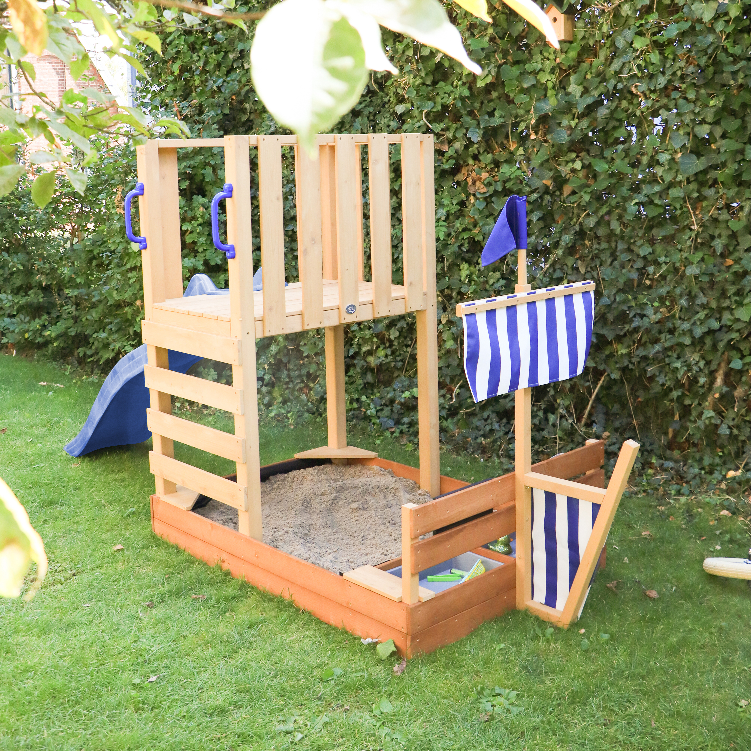 AXI Vicky Speeltoren - Blauwe glijbaan