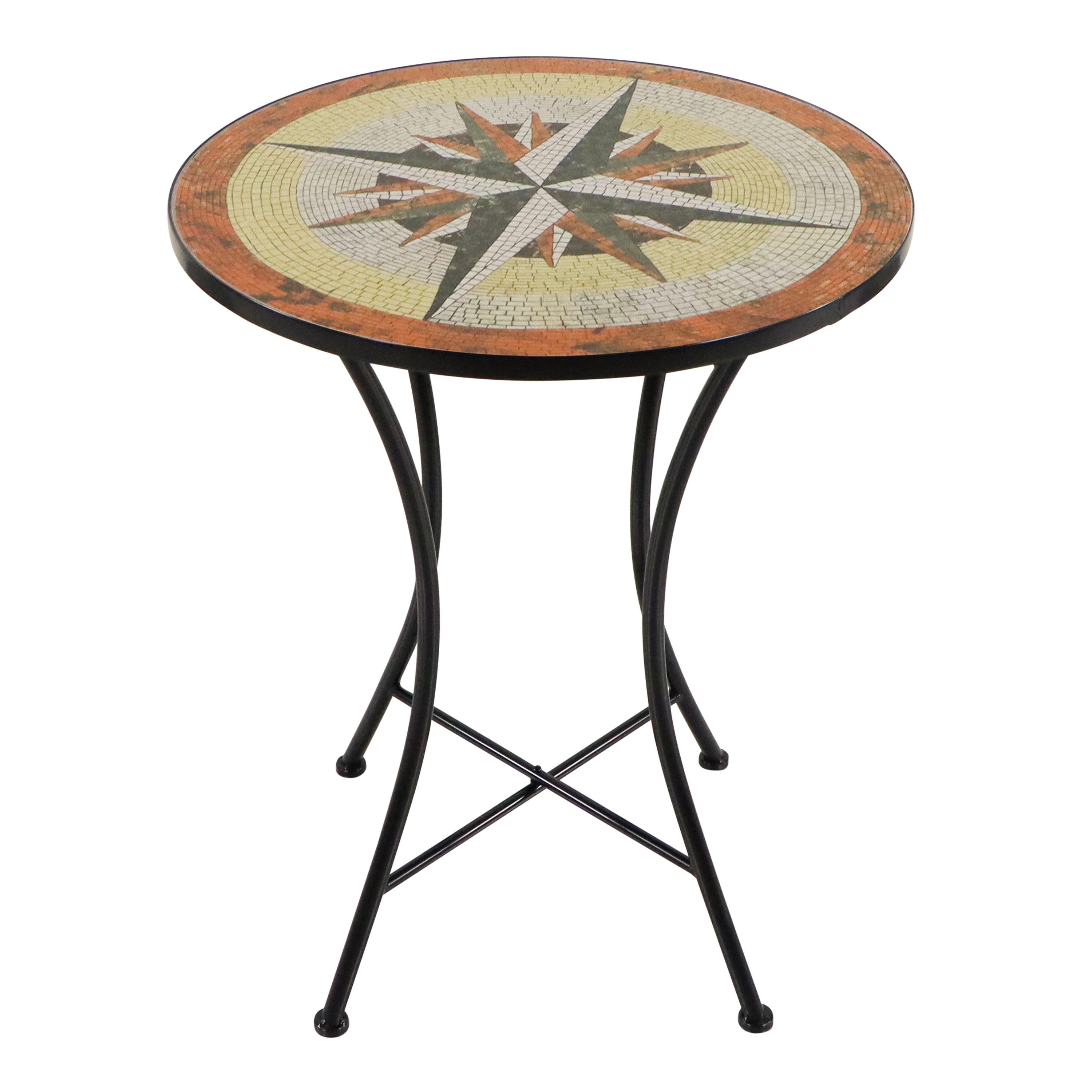 Amélie Mozaïek Bistro set Windroos Multikleur
