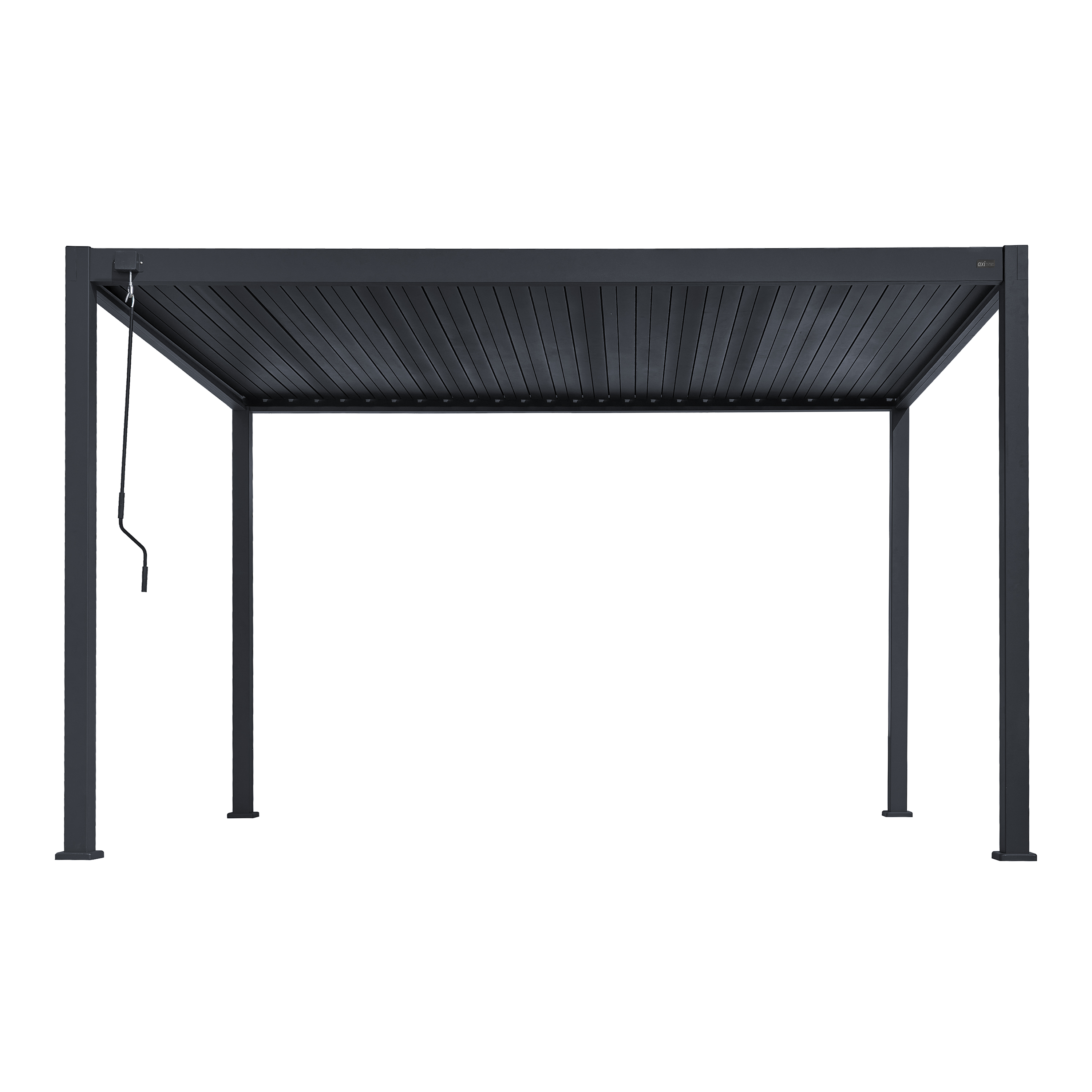 Raya Aluminium Pergola 300 x 400 cm Antraciet