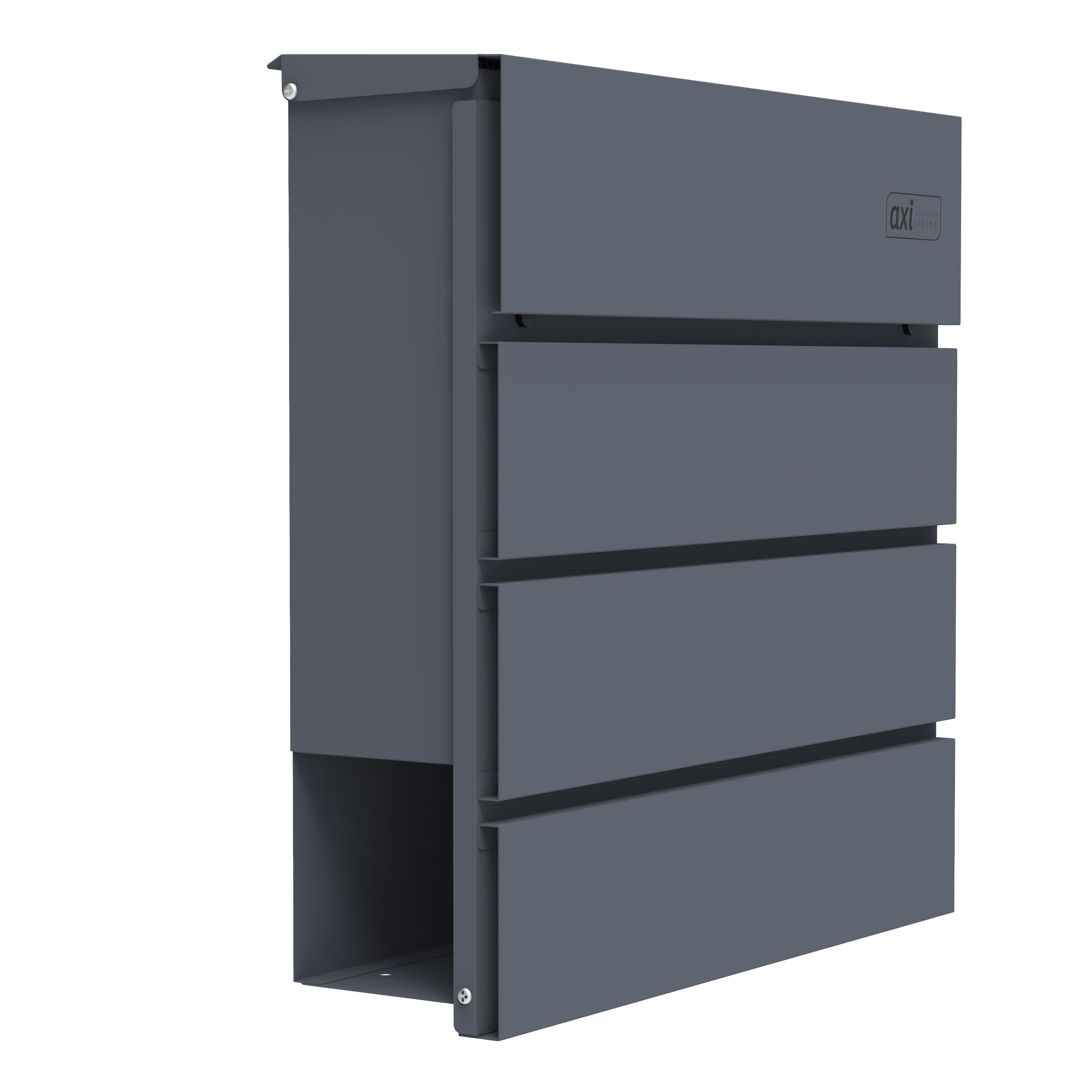 Jake Metal Wall Mount Mailbox - Anthracite