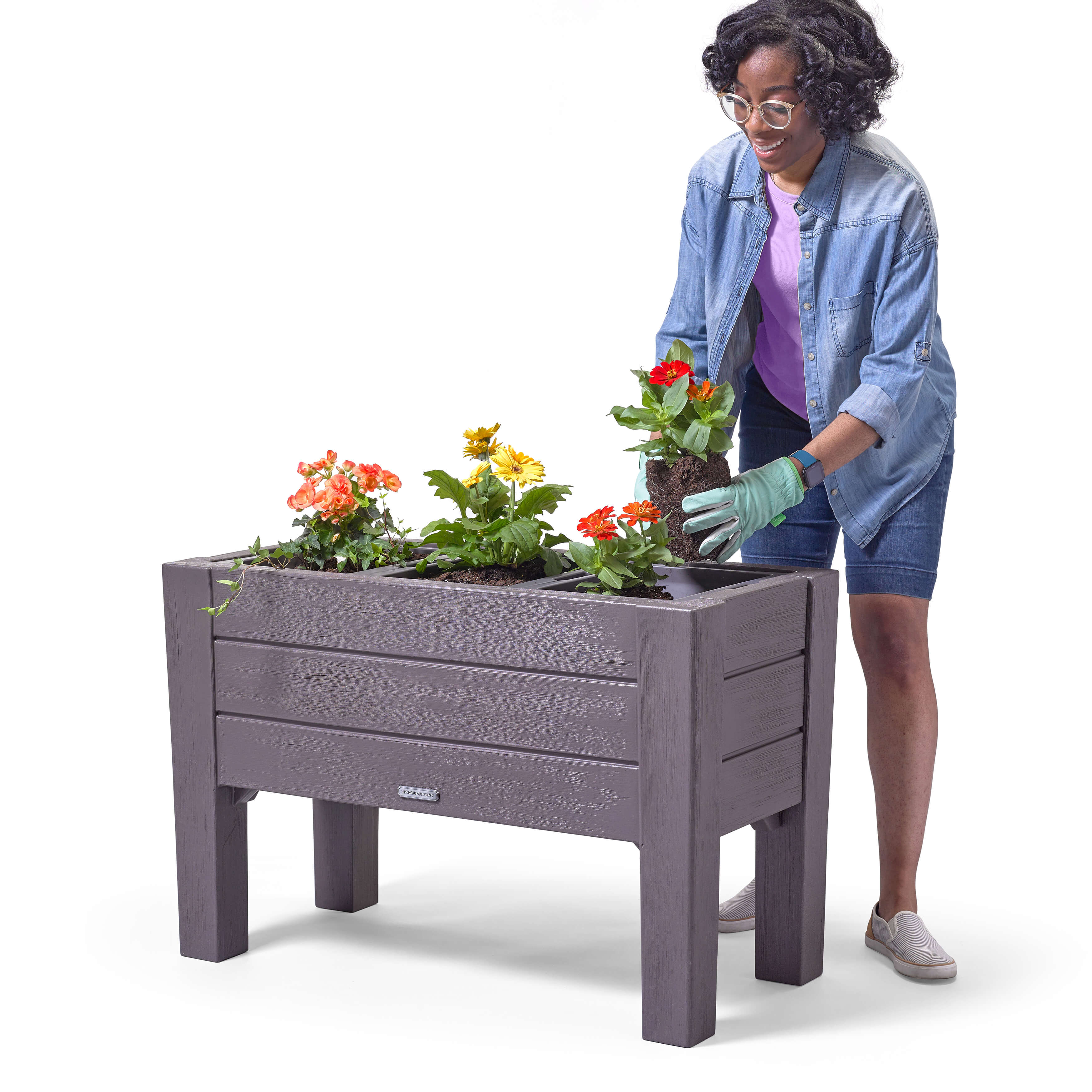 Lakewood Verhoogde Plantenbak - Donker Ceder