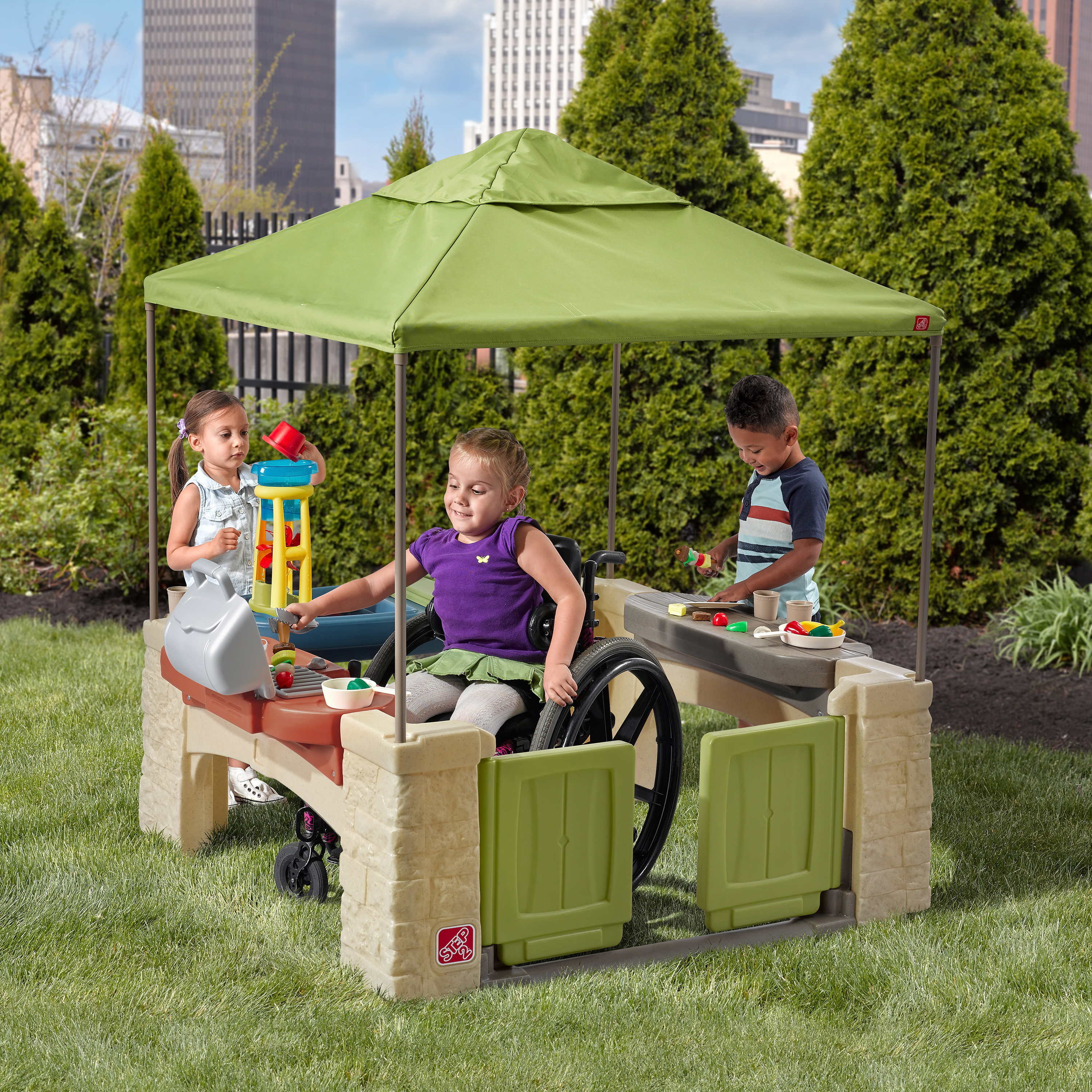 All Around Playtime Patio with Canopy All Around Playtime Patio with Canopy