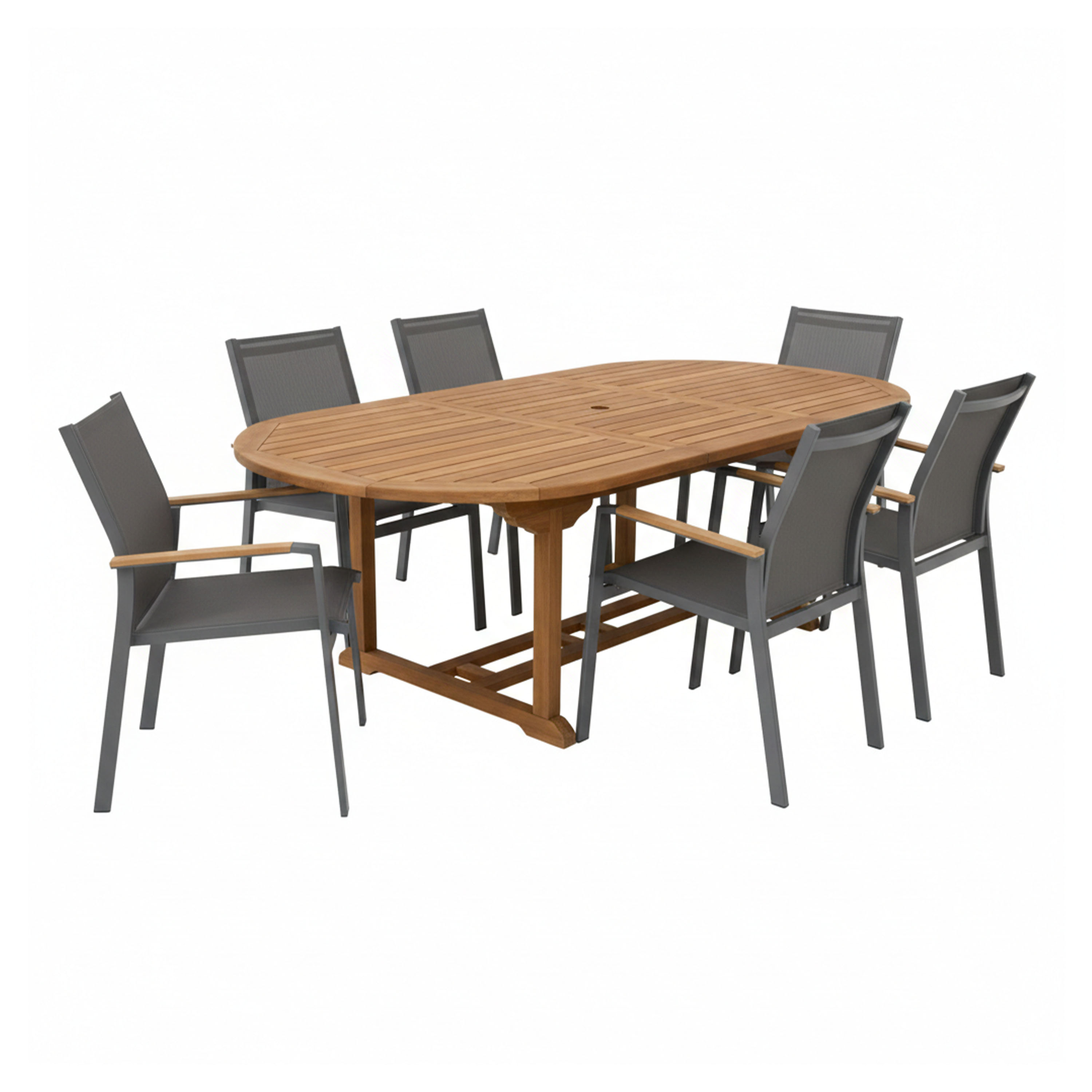 Marzi set - incl. 6 pcs Alva chair