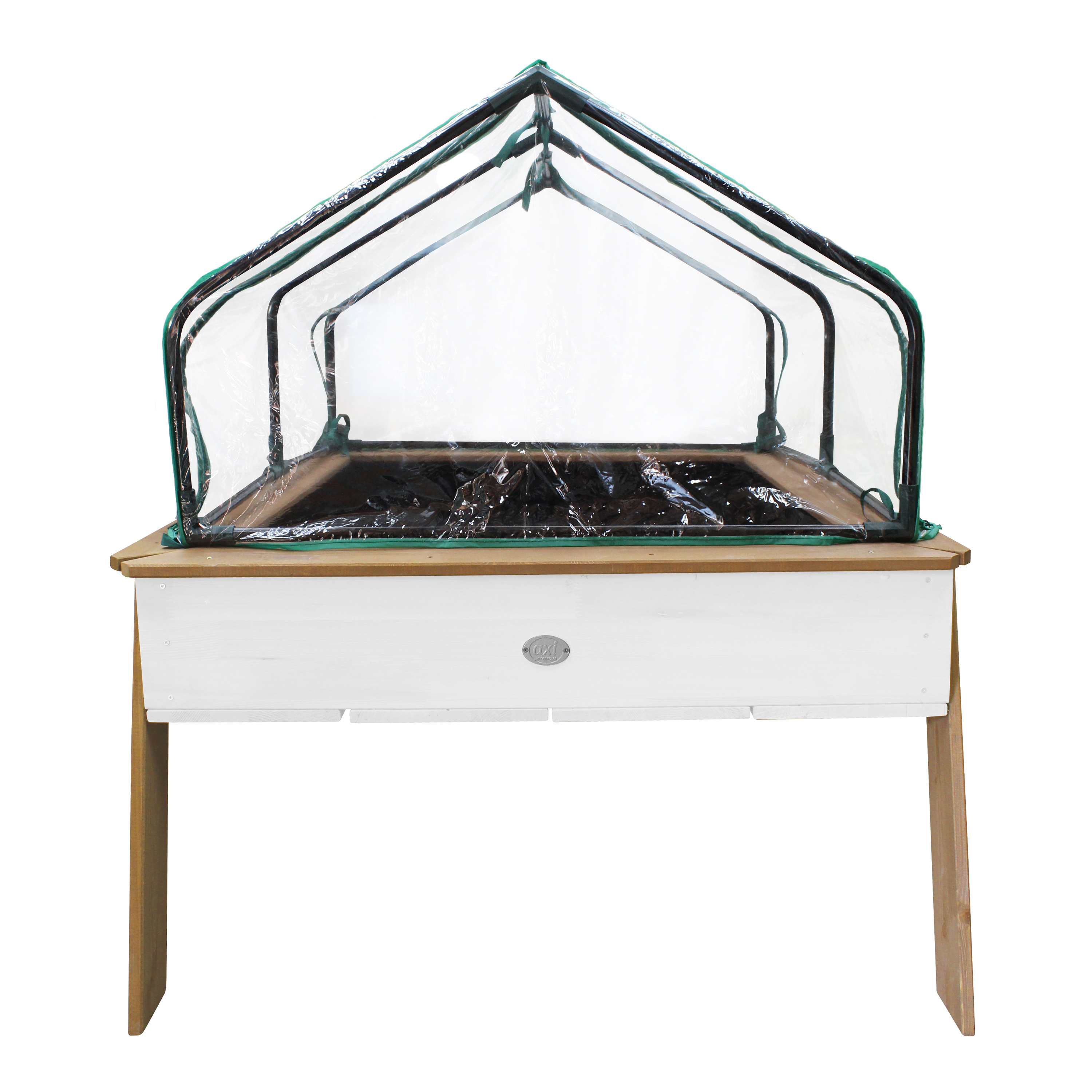 Linda Kweektafel met broeikas Bruin/wit