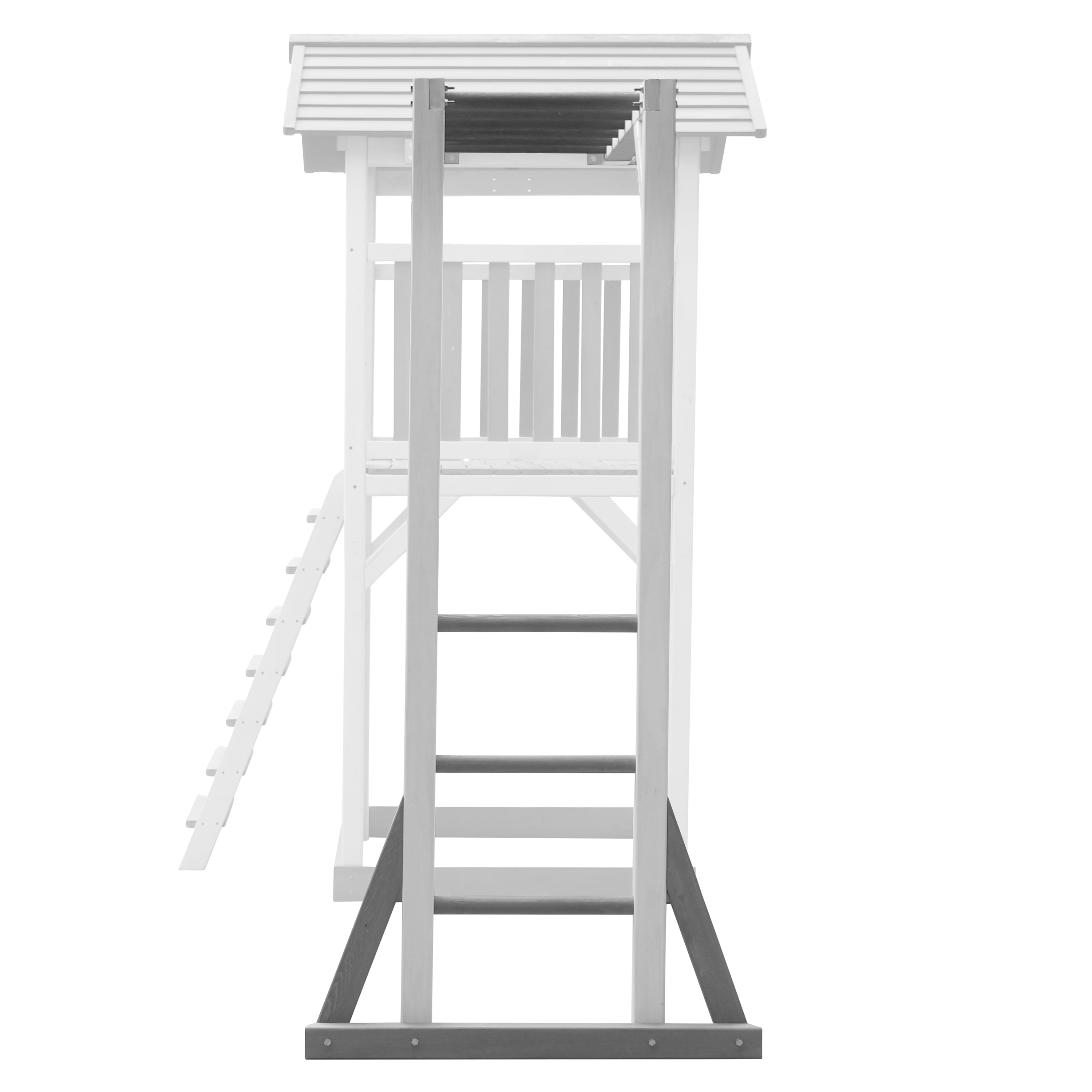 Beach Tower Klimrek Grijs/wit