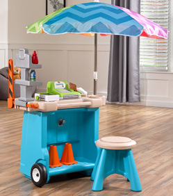 Stop & Go Marchande Enfant avec accessoires Stop & Go Marchande Enfant avec accessoires