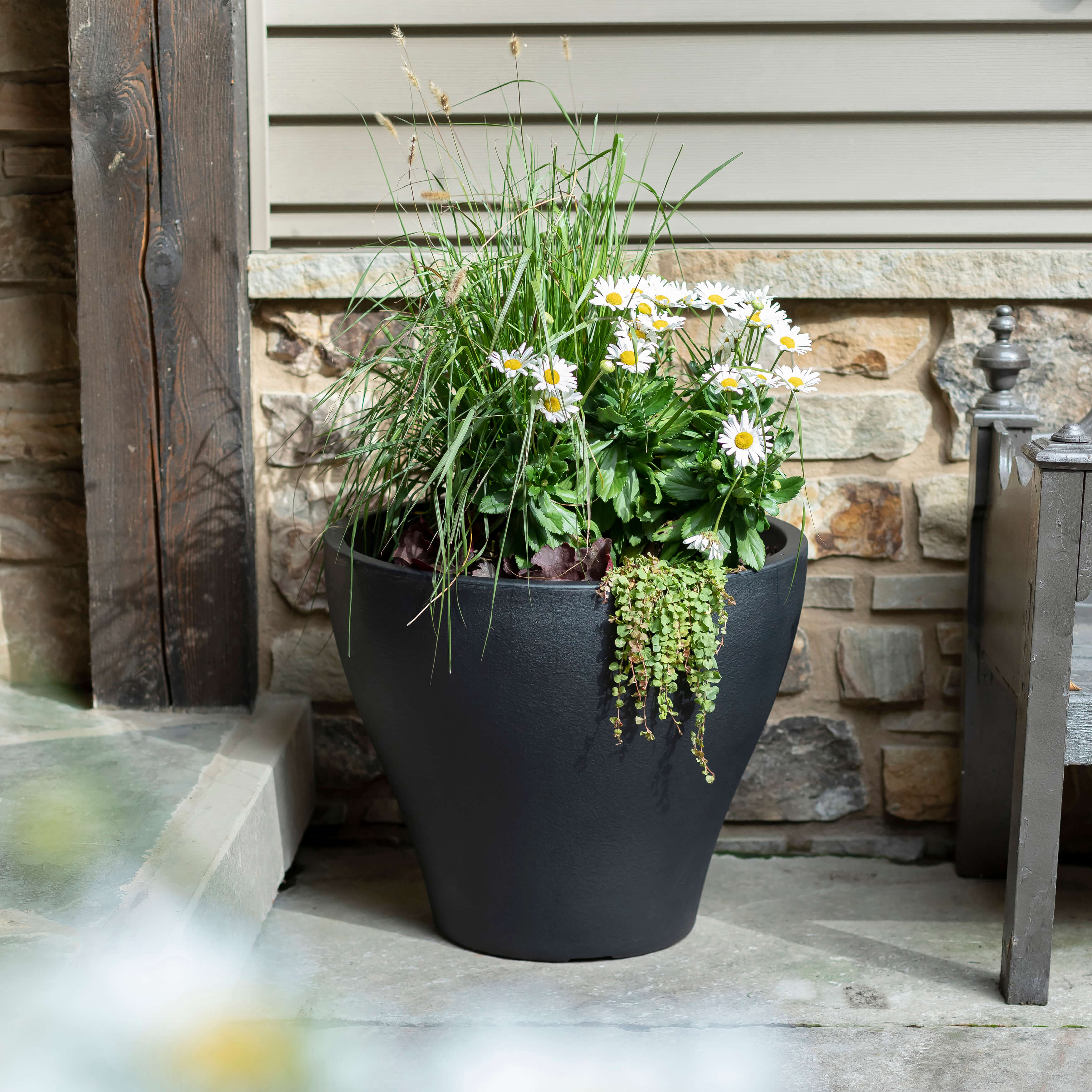 Fernway Planter - Onyx Black