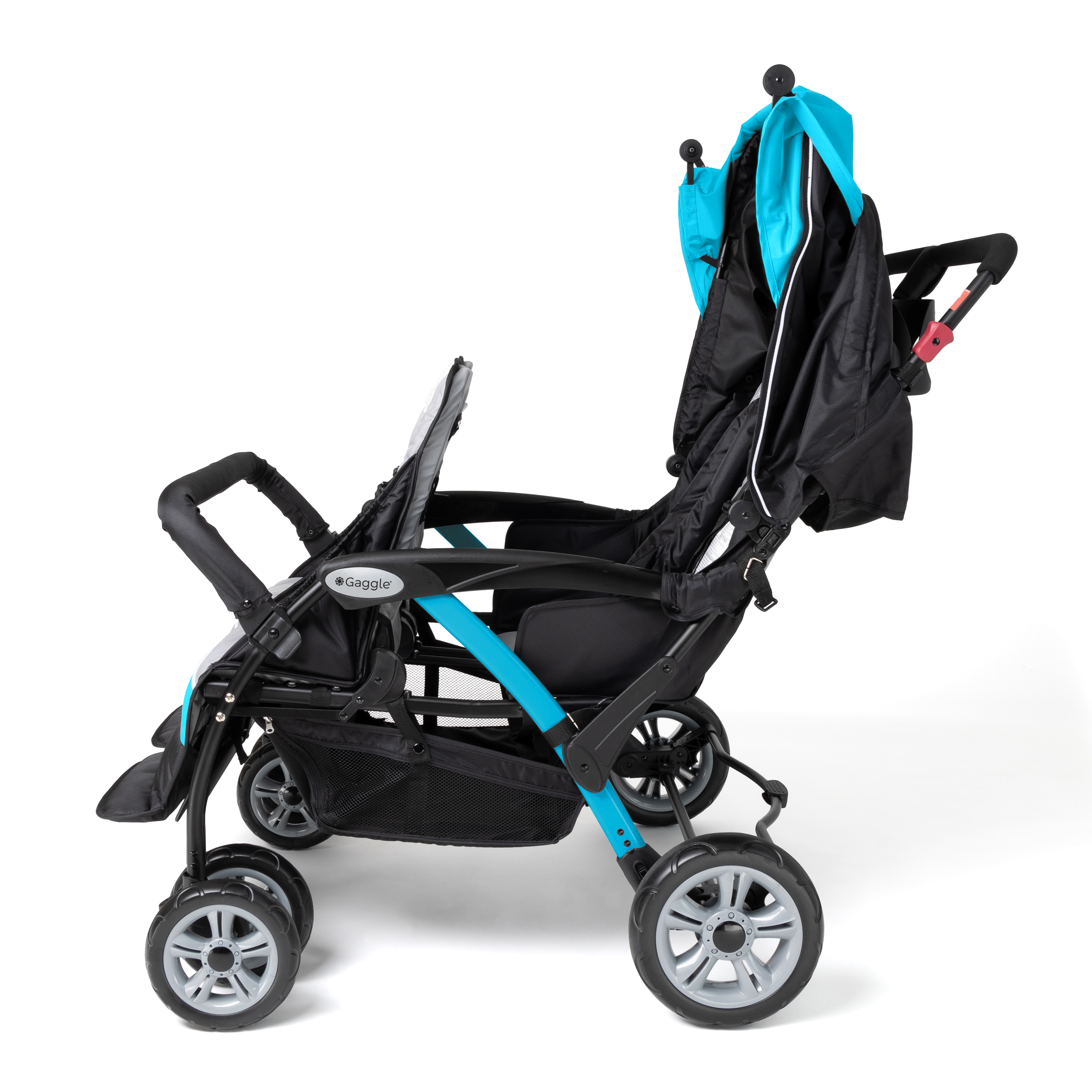 Compass 4x4 Quad Kinderwagen für 4 Kinder Türkis Compass 4x4 Quad Kinderwagen für 4 Kinder Türkis