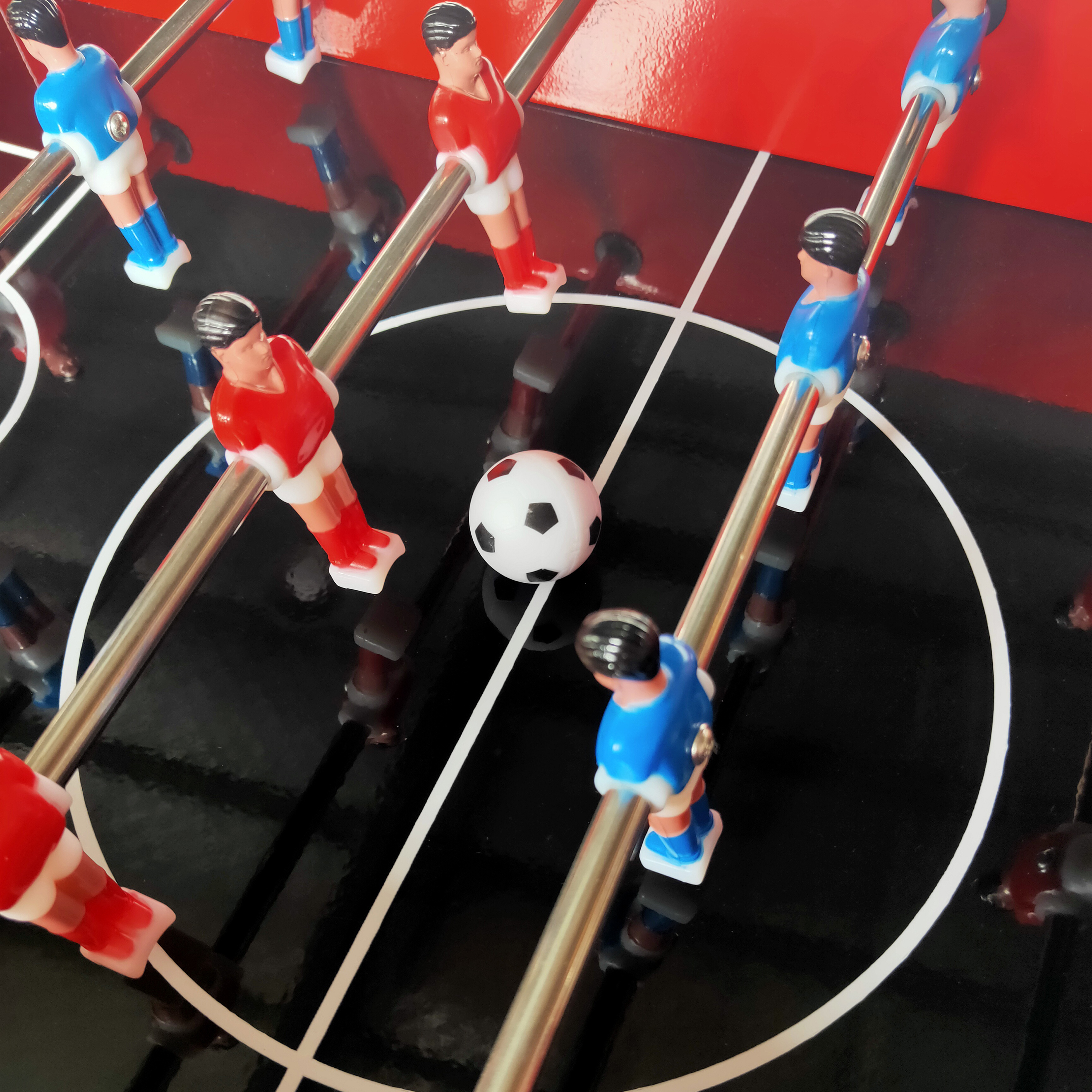Cooler met Tafelvoetbal Rood