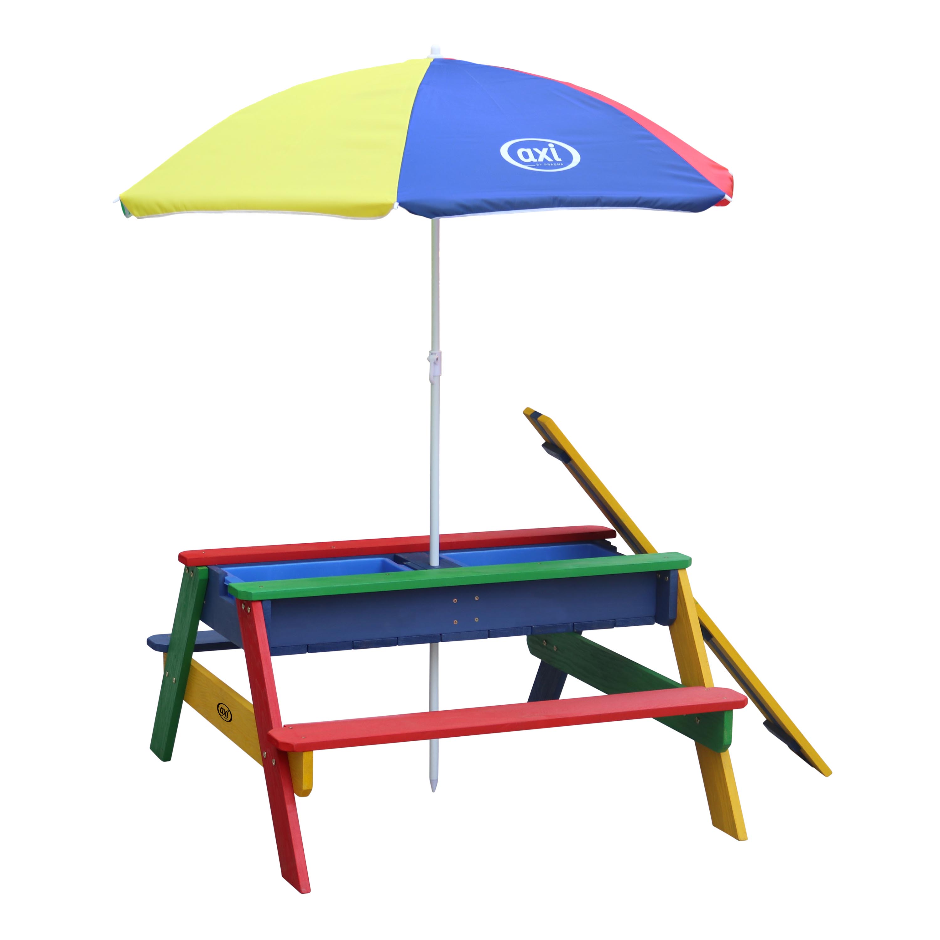 Nick Zand & Water Picknicktafel Regenboog - Parasol Regenboo