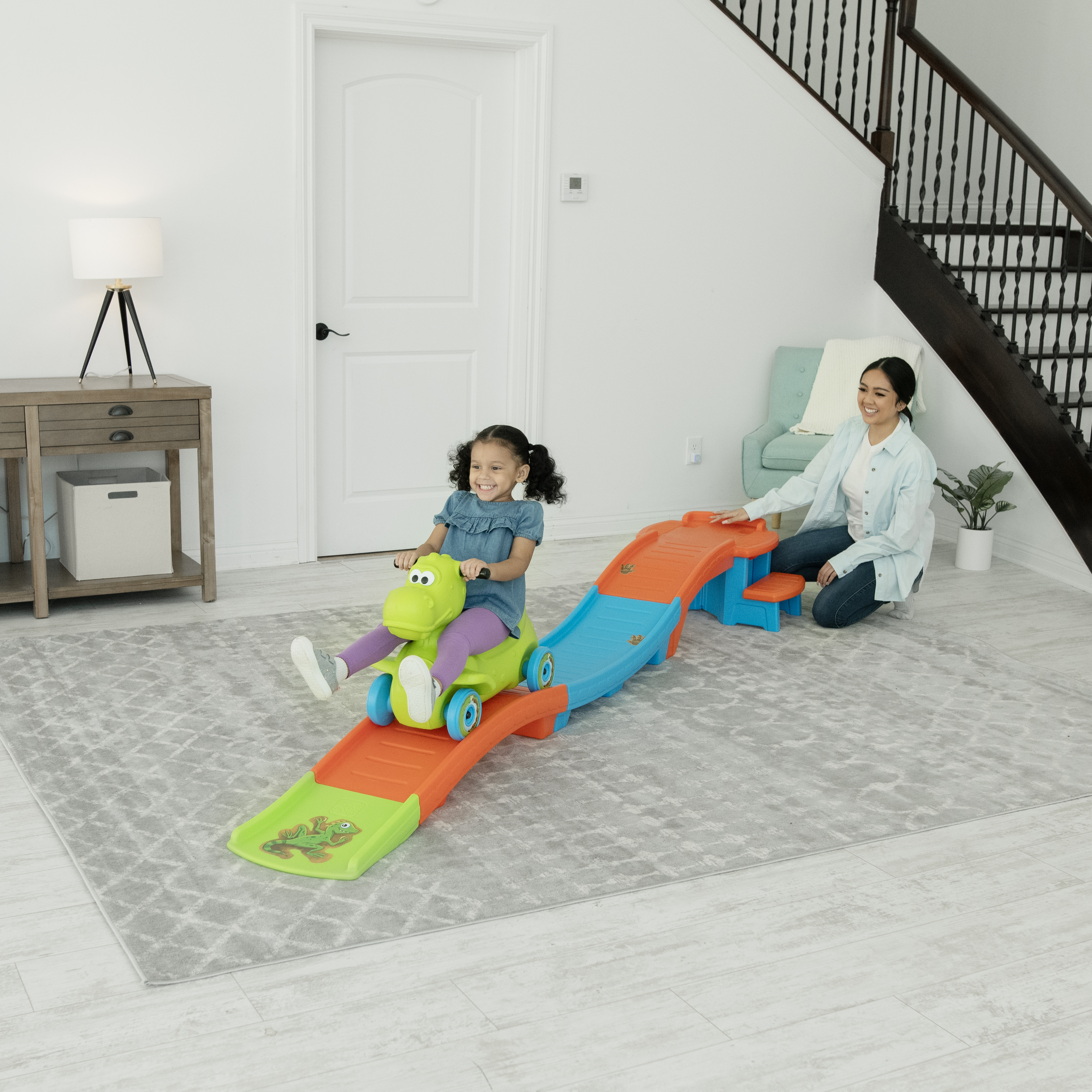 Dino Dash Up & Down Roller Coaster