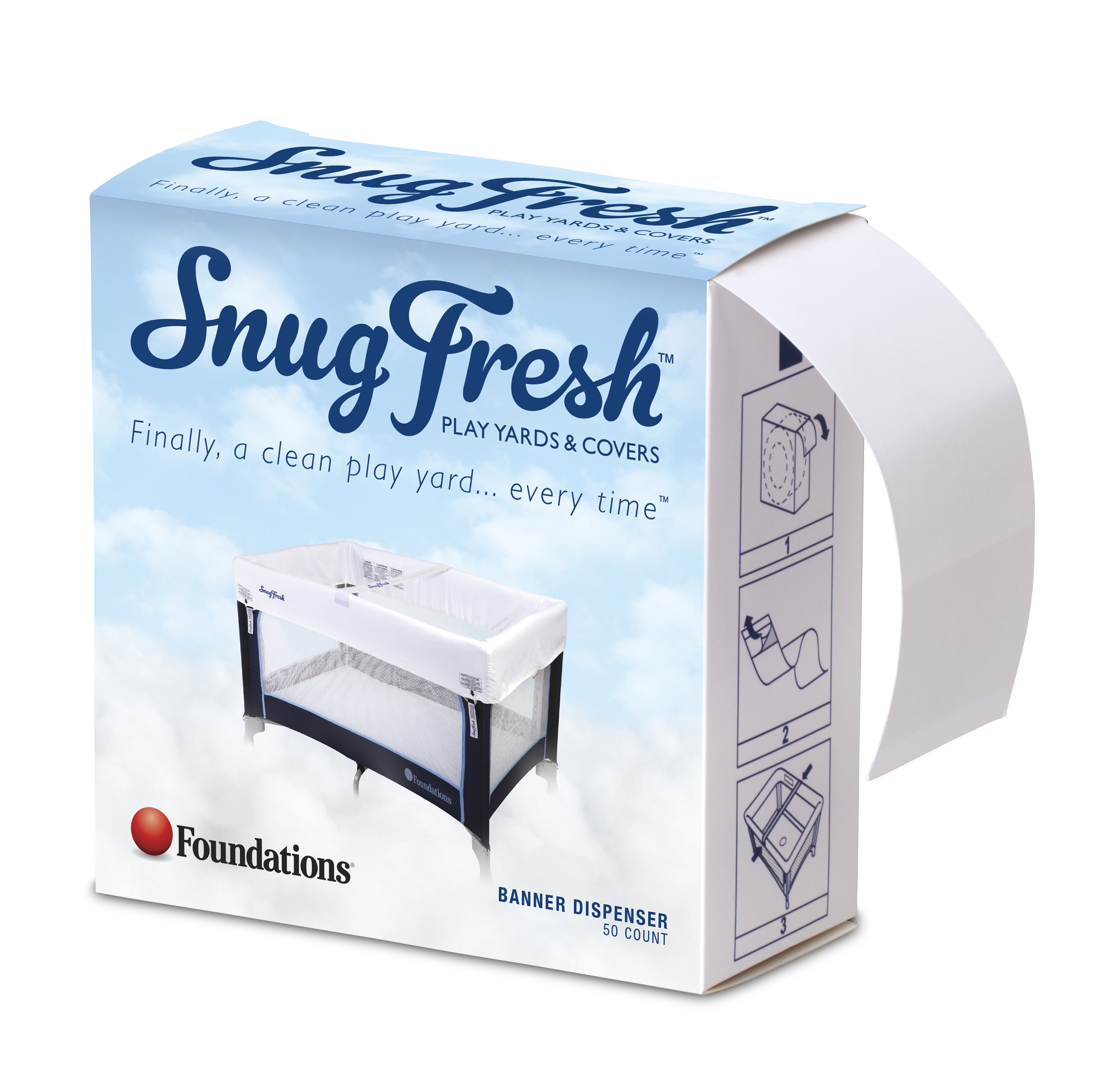 SnugFresh linten voor babybox - 50 pack