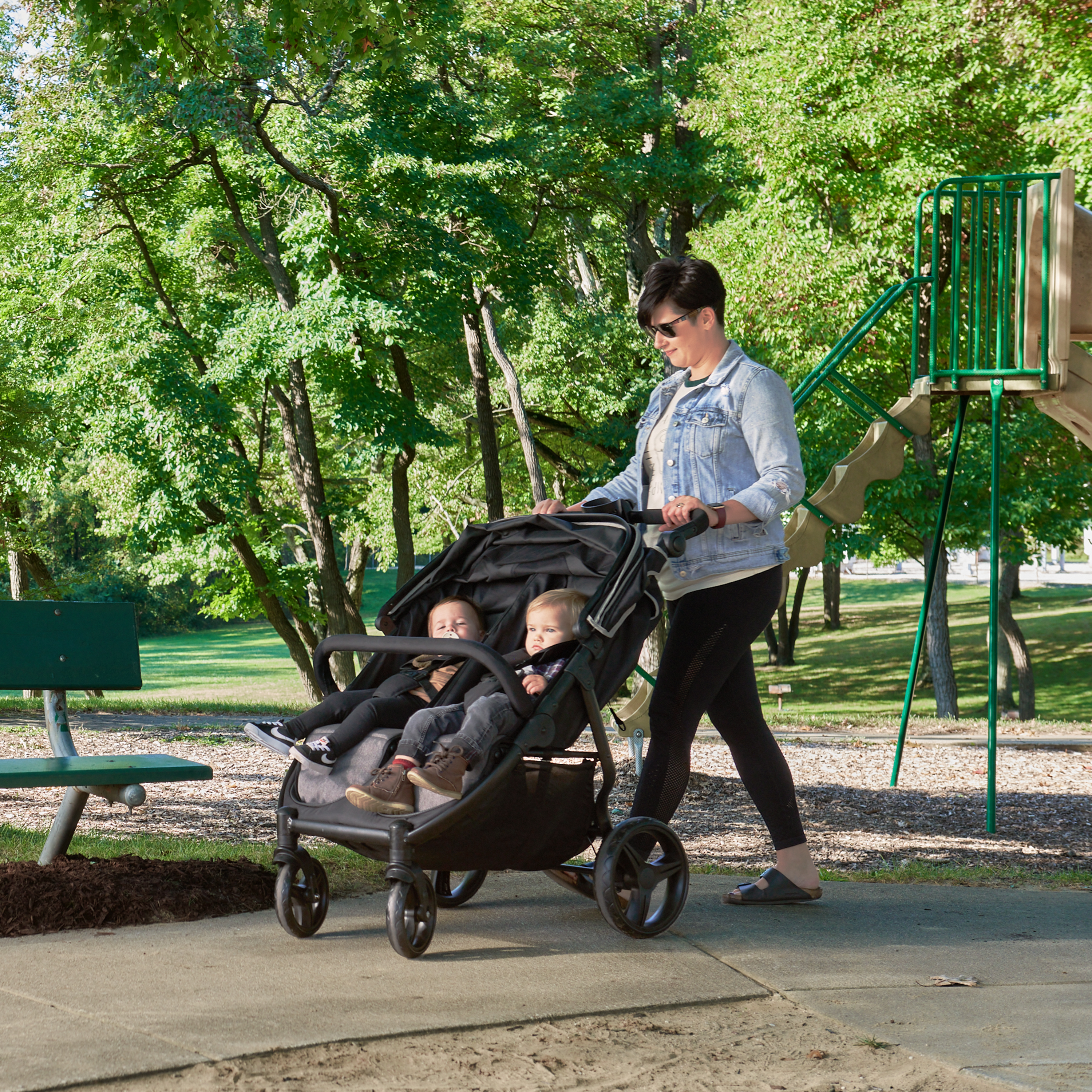 Roadster 2 Seat Stroller black Roadster 2 Seat Stroller black