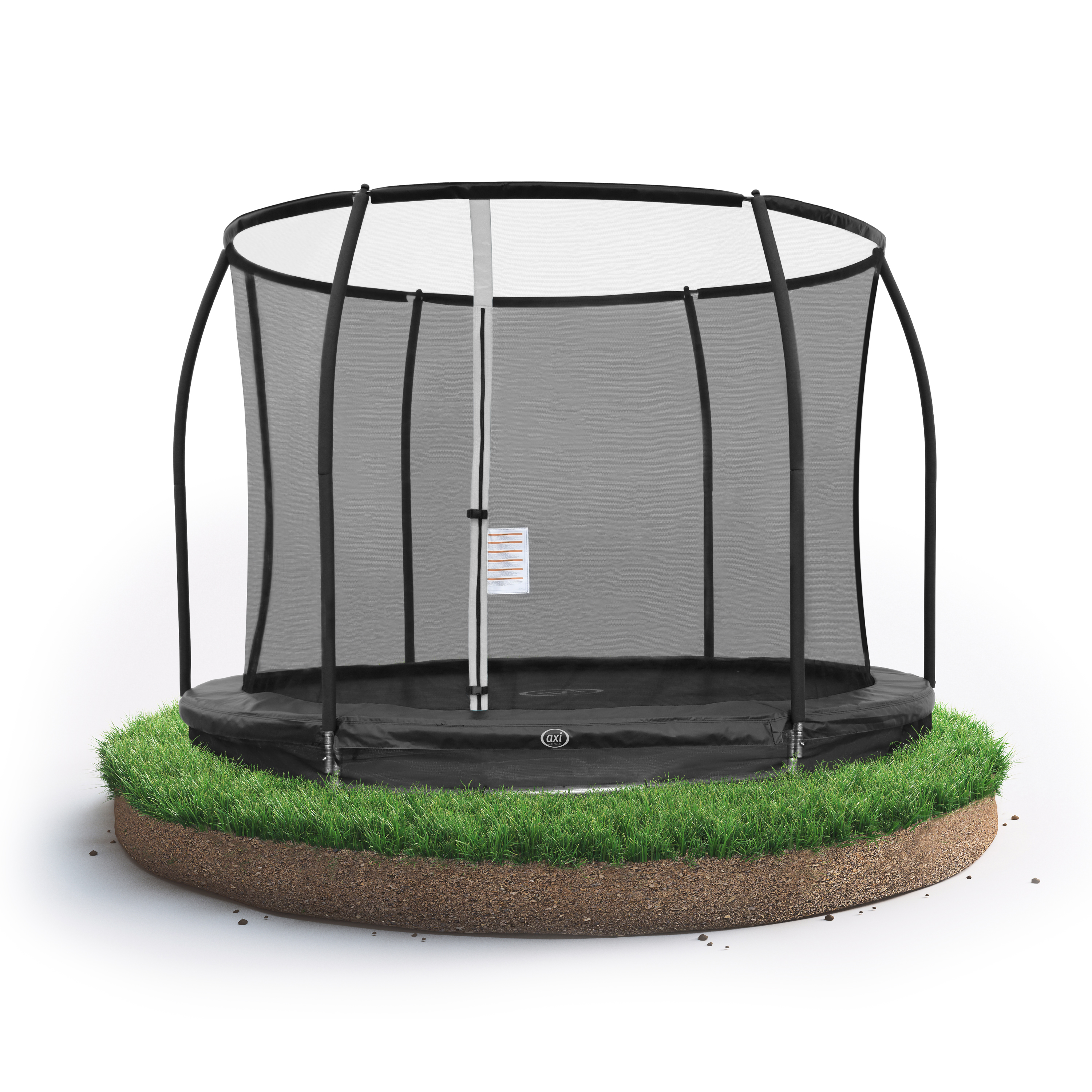 Boston Trampoline 10ft - Inground & onground - Zwart