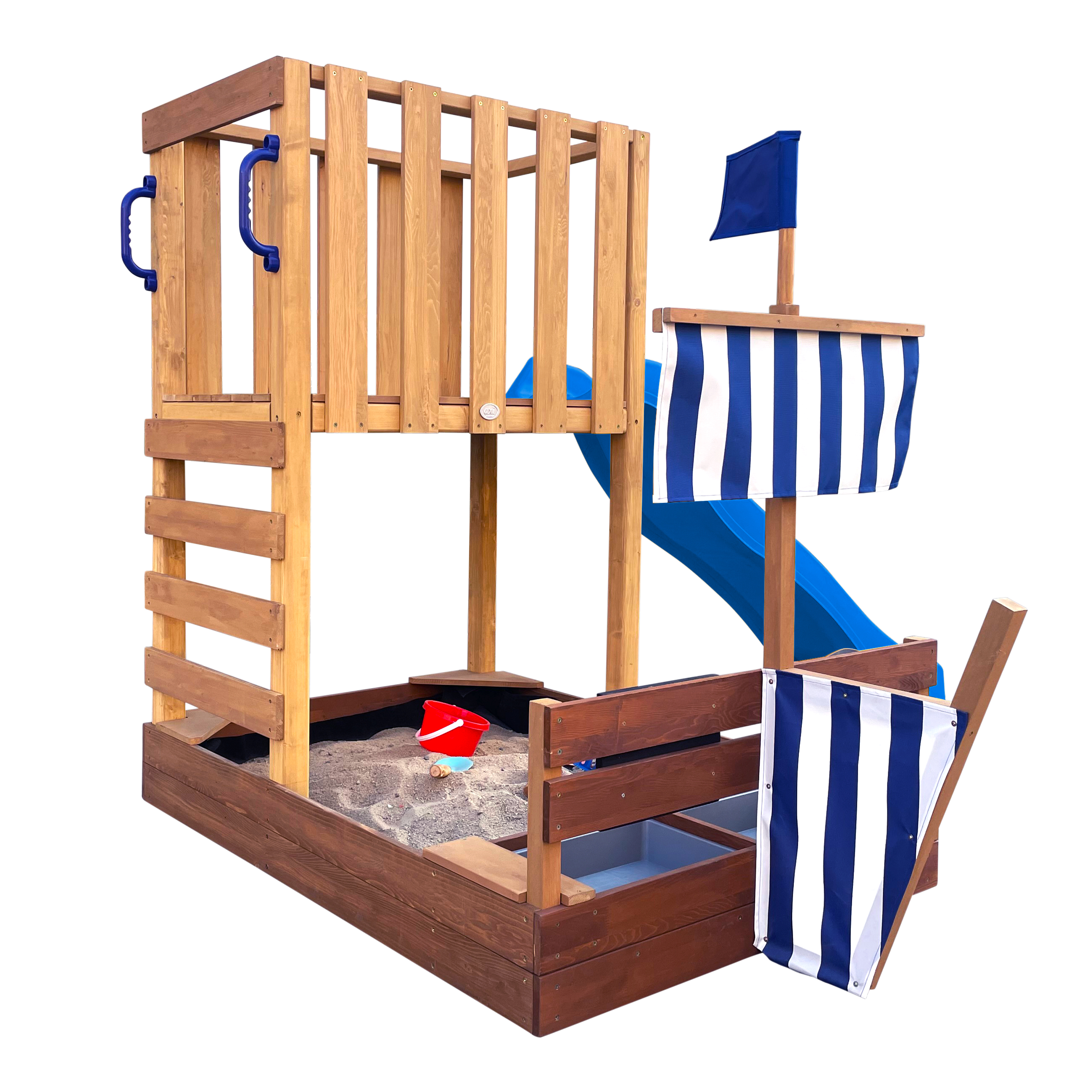 AXI Vicky Speeltoren - Blauwe glijbaan