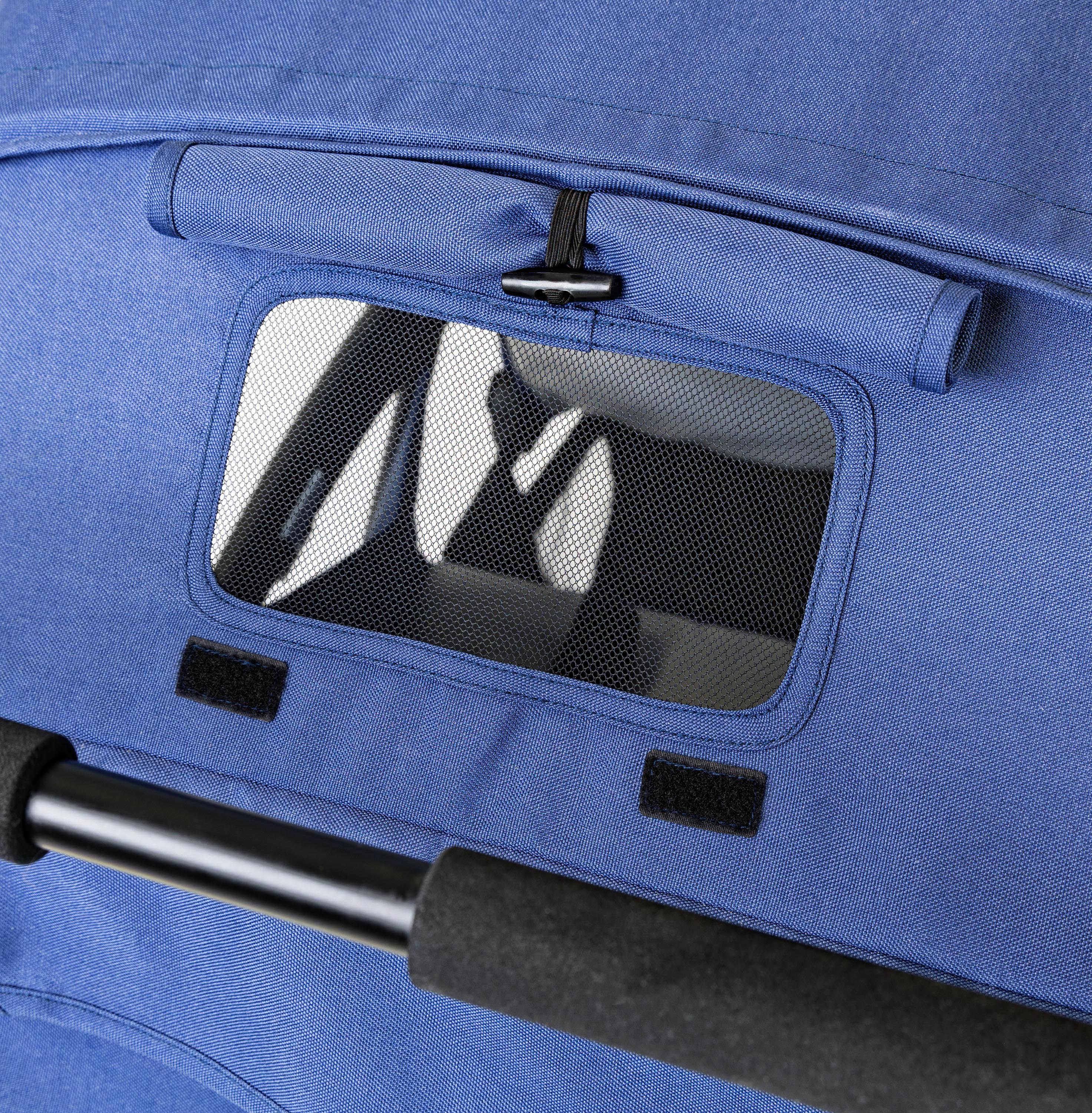 Odyssey 4 Seat Quad Stroller blue/black