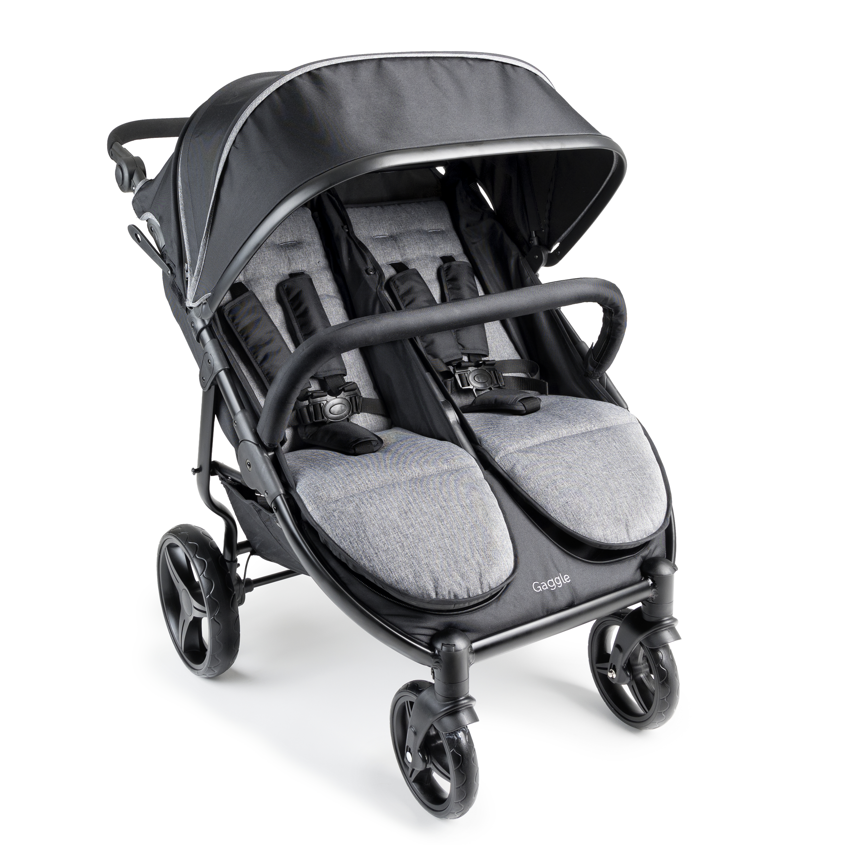Roadster 2 Seat Stroller black 