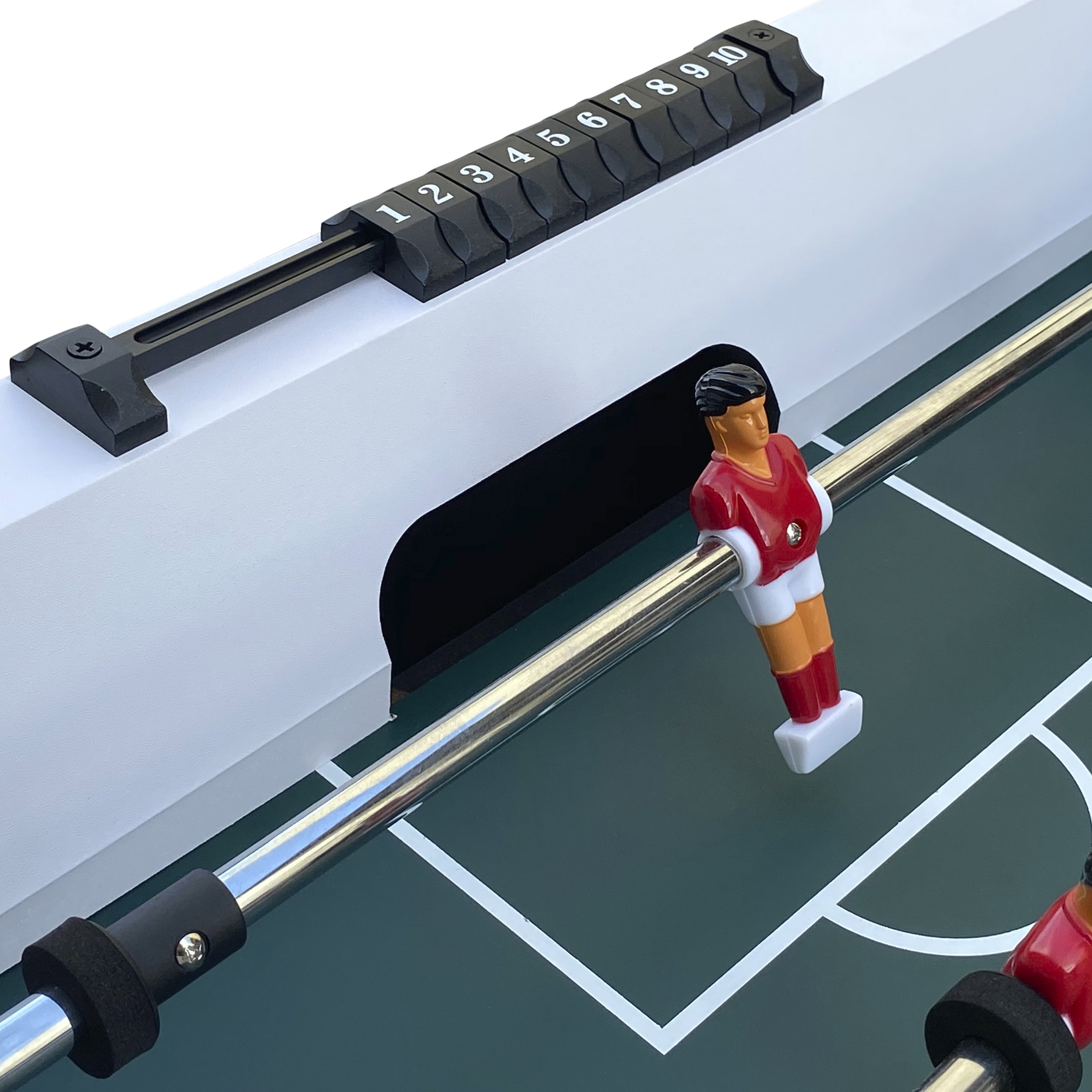 Scorpion Kick TS opklapbare Voetbaltafel Wit