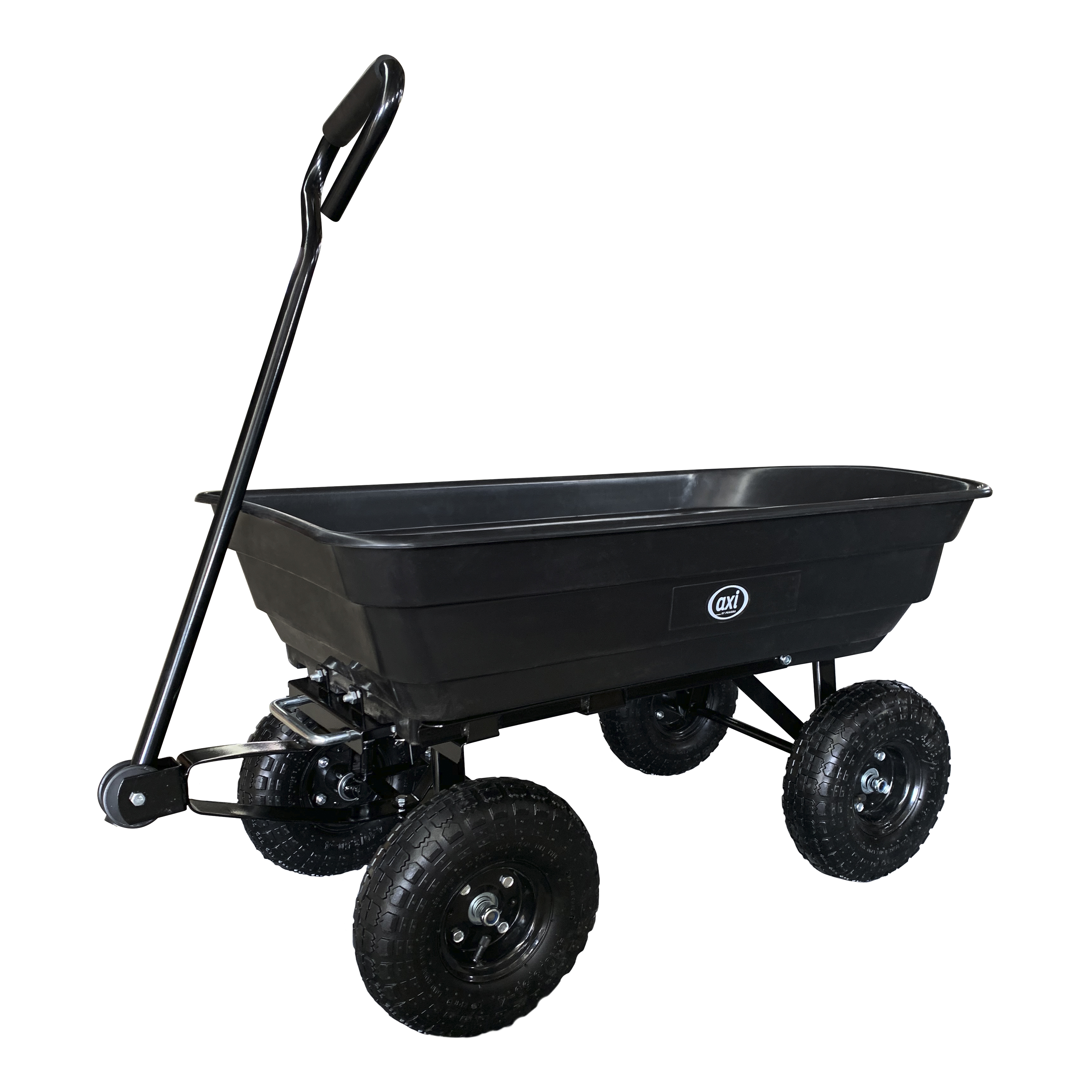 AG75 Garden transport dump truck Black