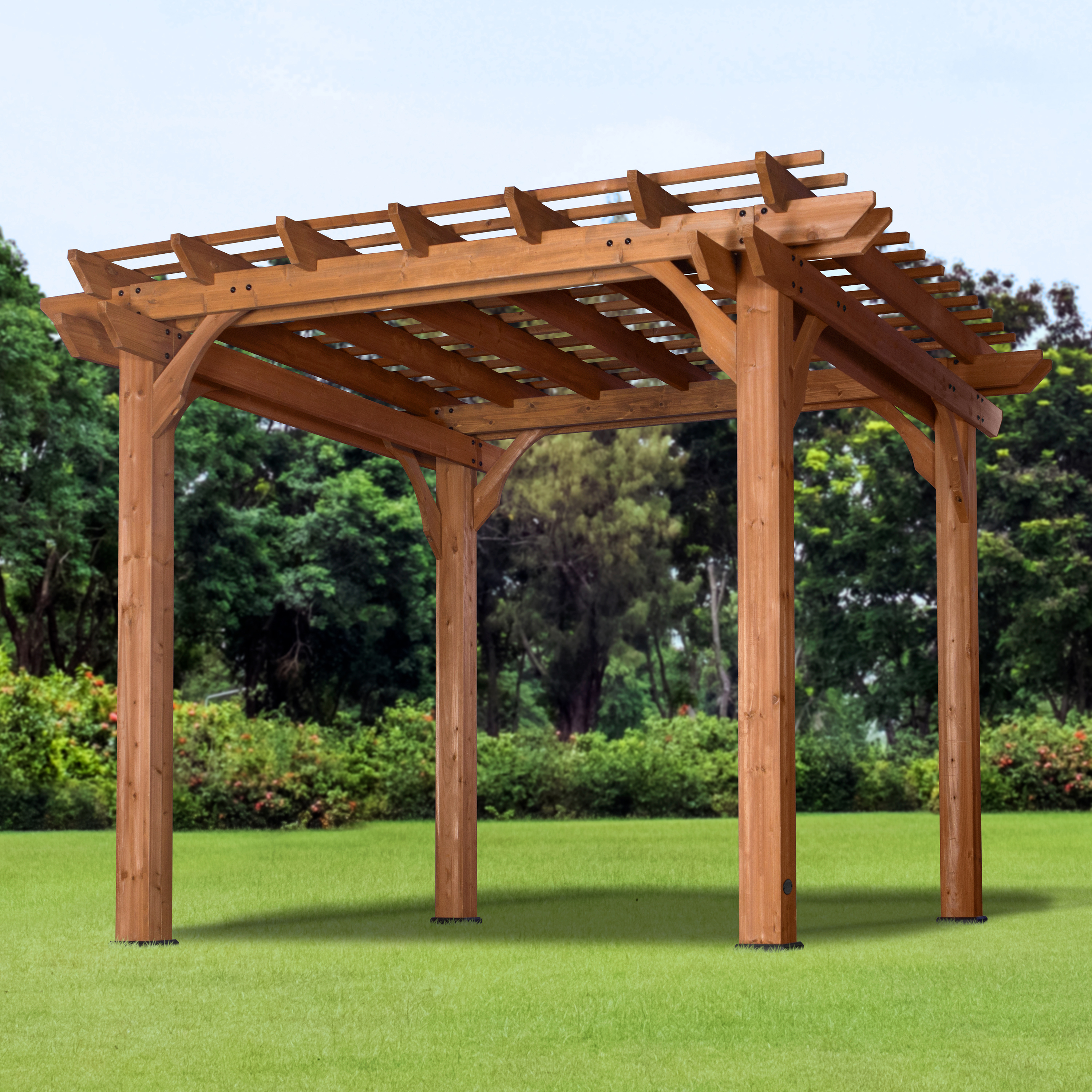 Pergola 305x305cm Wood