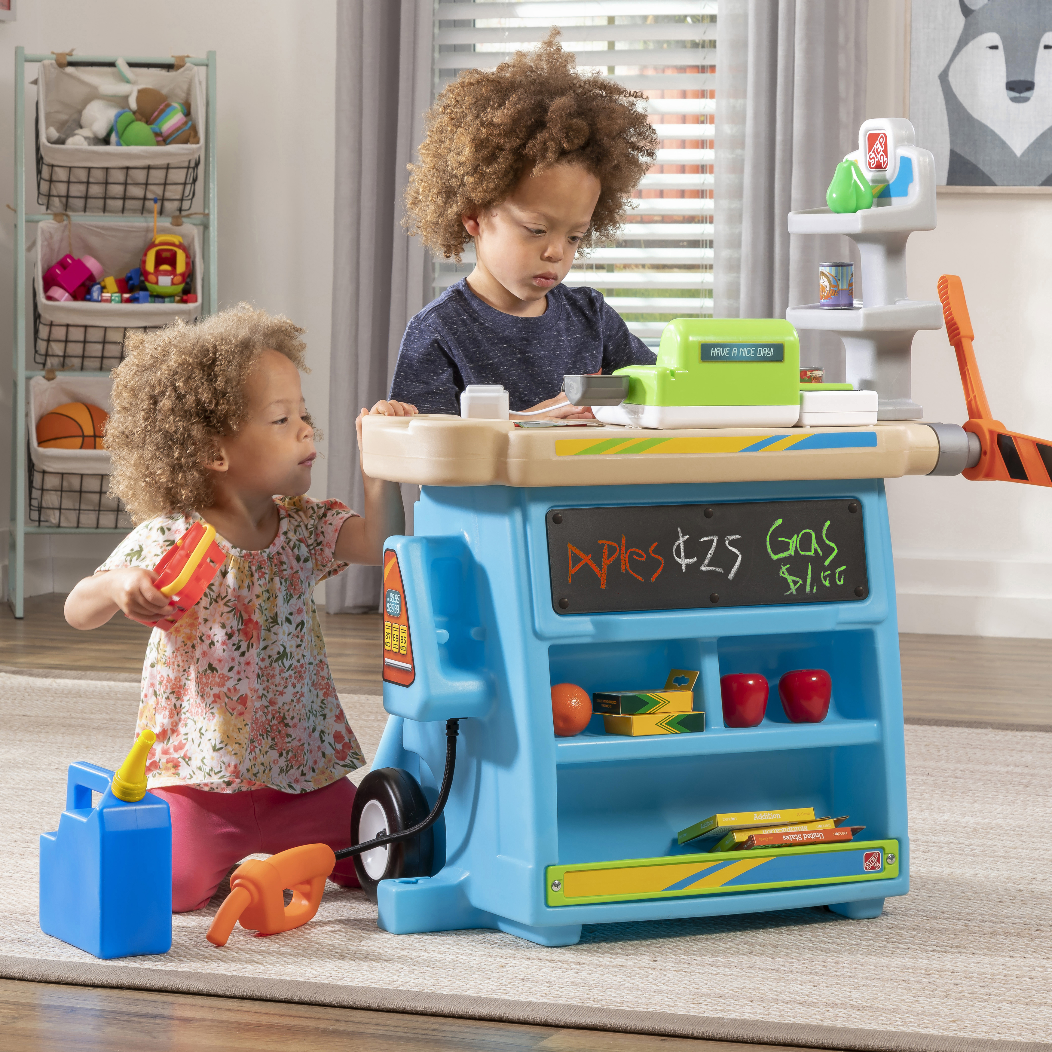 Stop & Go Marchande Enfant avec accessoires Stop & Go Marchande Enfant avec accessoires