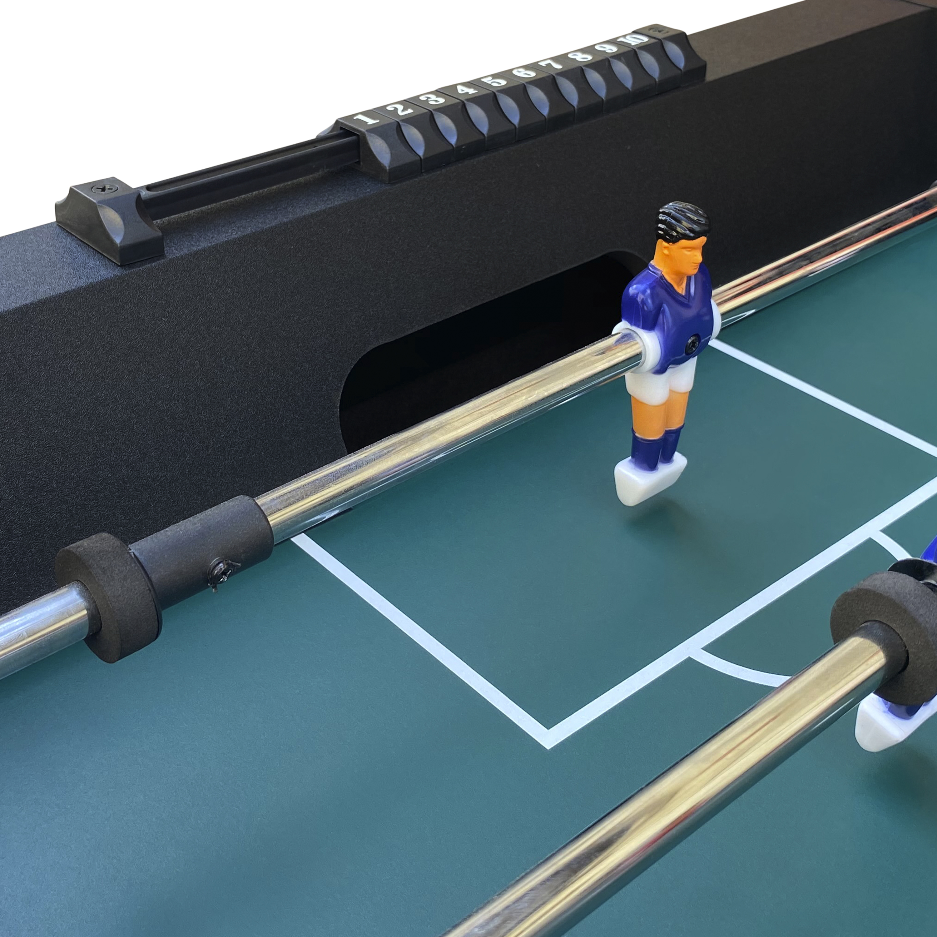 Scorpion Kick TS opklapbare Voetbaltafel Zwart