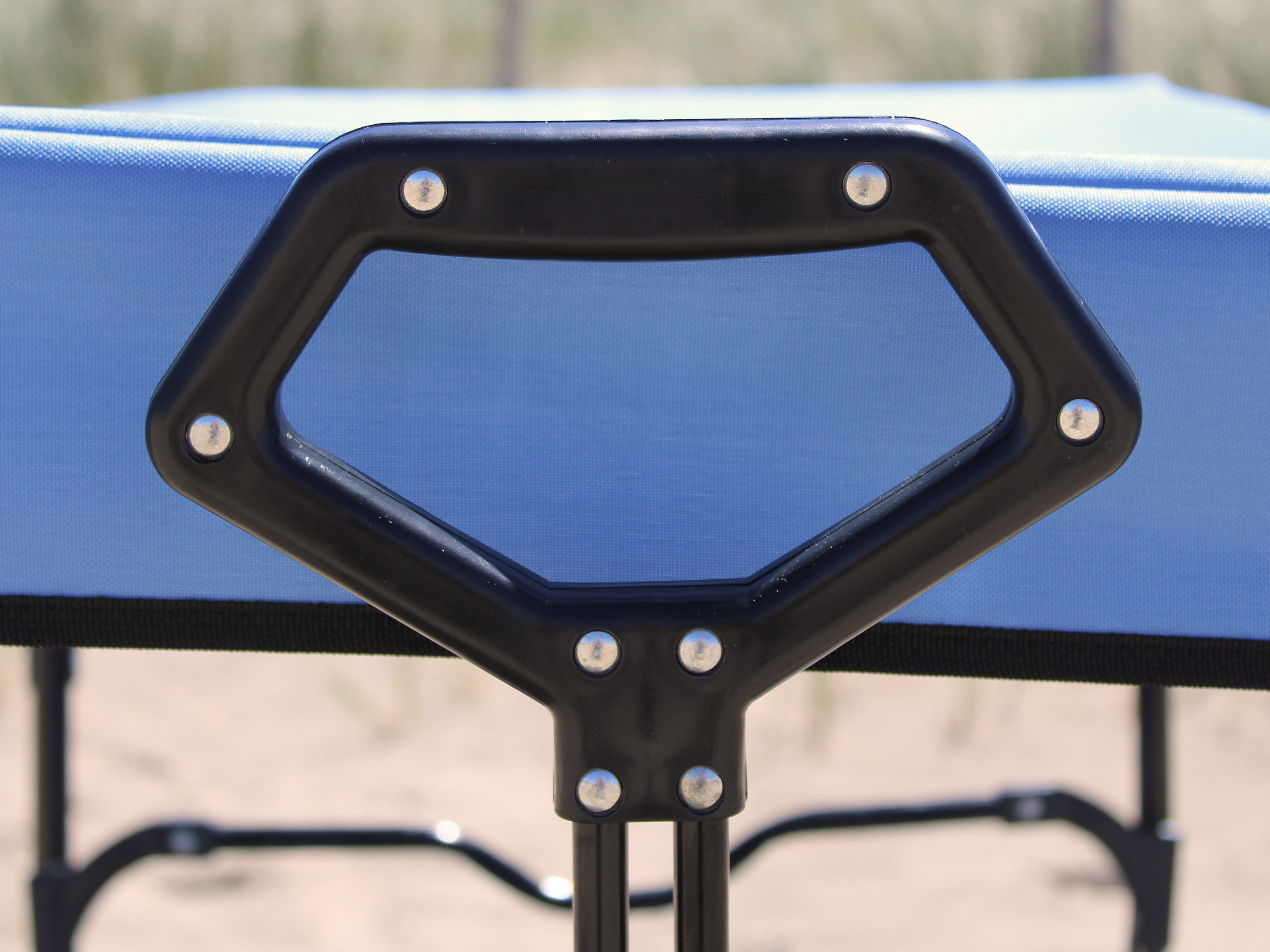 AB210 Foldable Beachwagon with roof, bag, brake and handleba