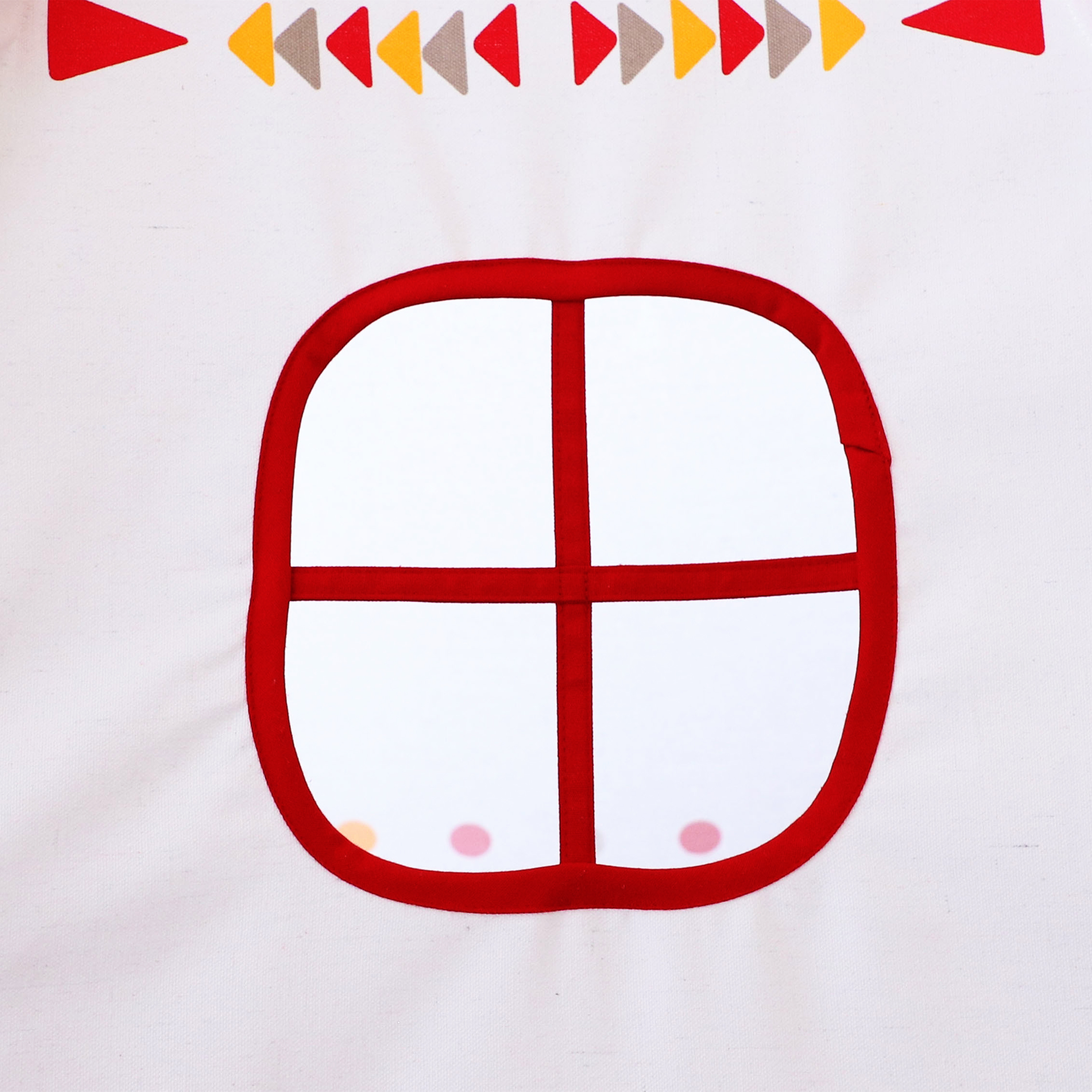 LED Teepee Tent Red / white LED Teepee Tent Red / white