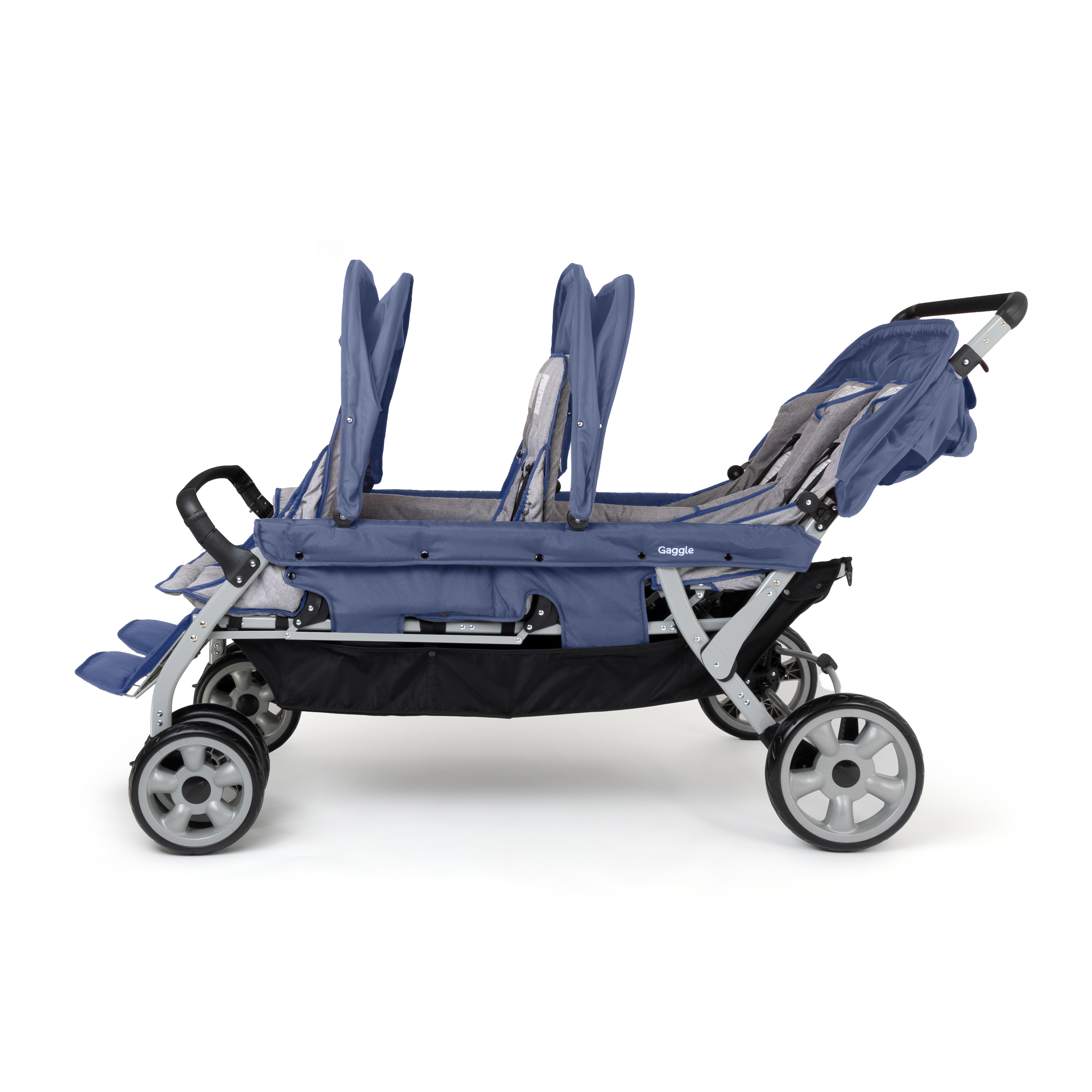 Jamboree 6 Seat Folding Stroller blue