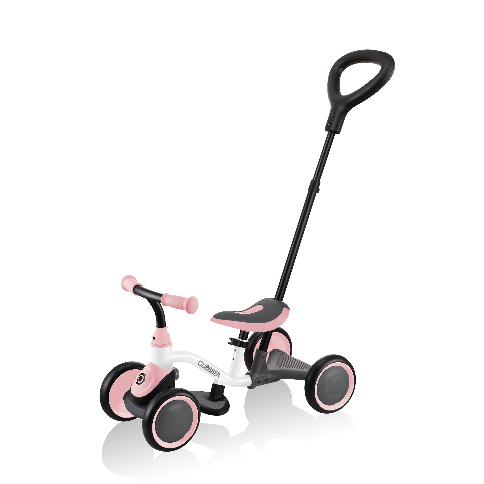 Learning Bike 3-in-1 Learning bike White Pastel Pink Learning Bike 3-in-1 Learning bike White Pastel Pink