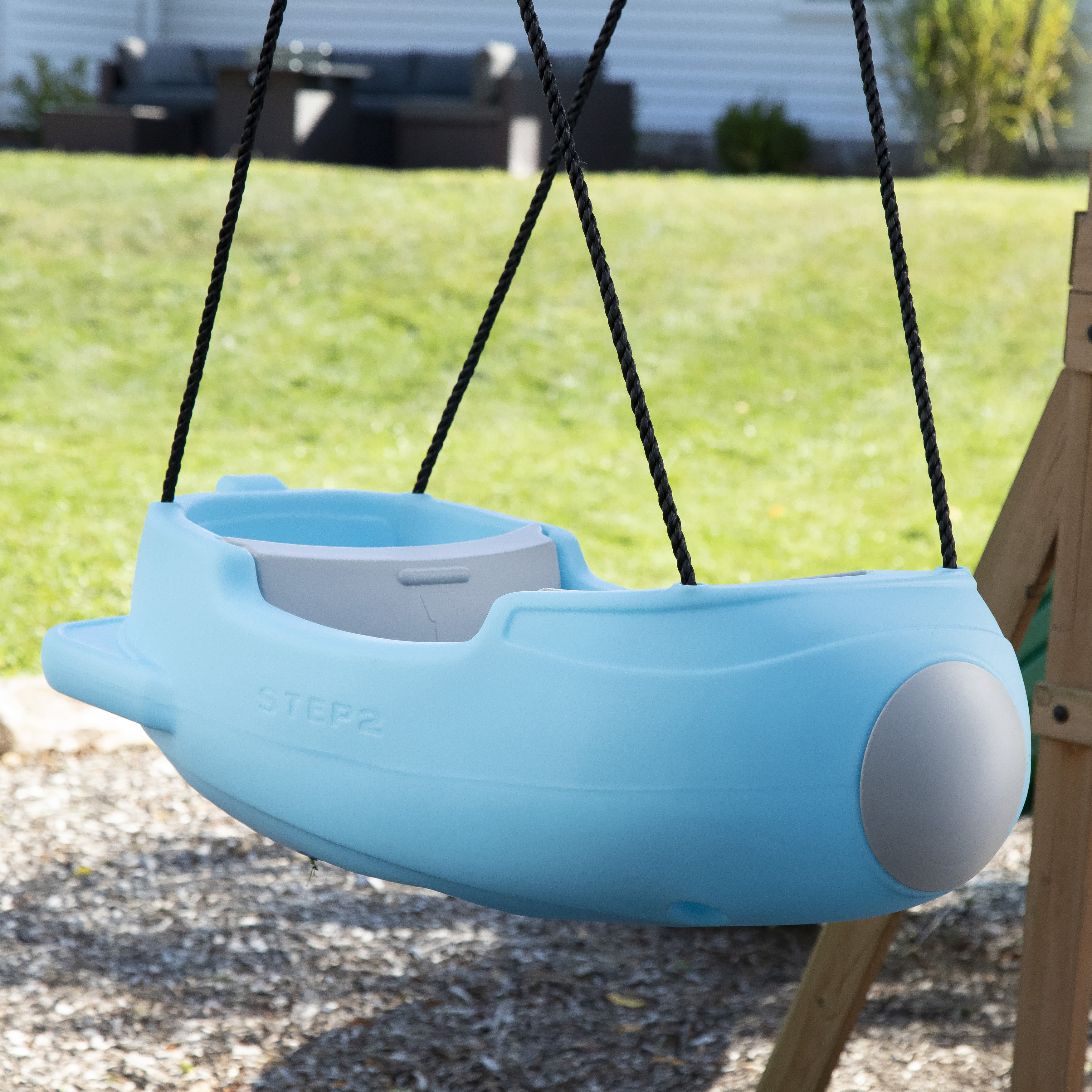 Rocket Swing for Two - Bleu